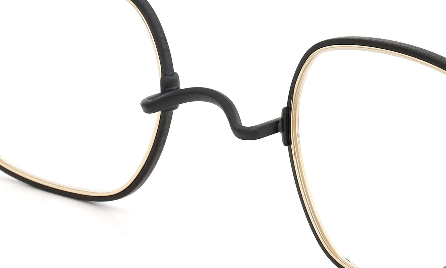 KameManNen メガネ通販 KMN-774MA(42) MBK/GD