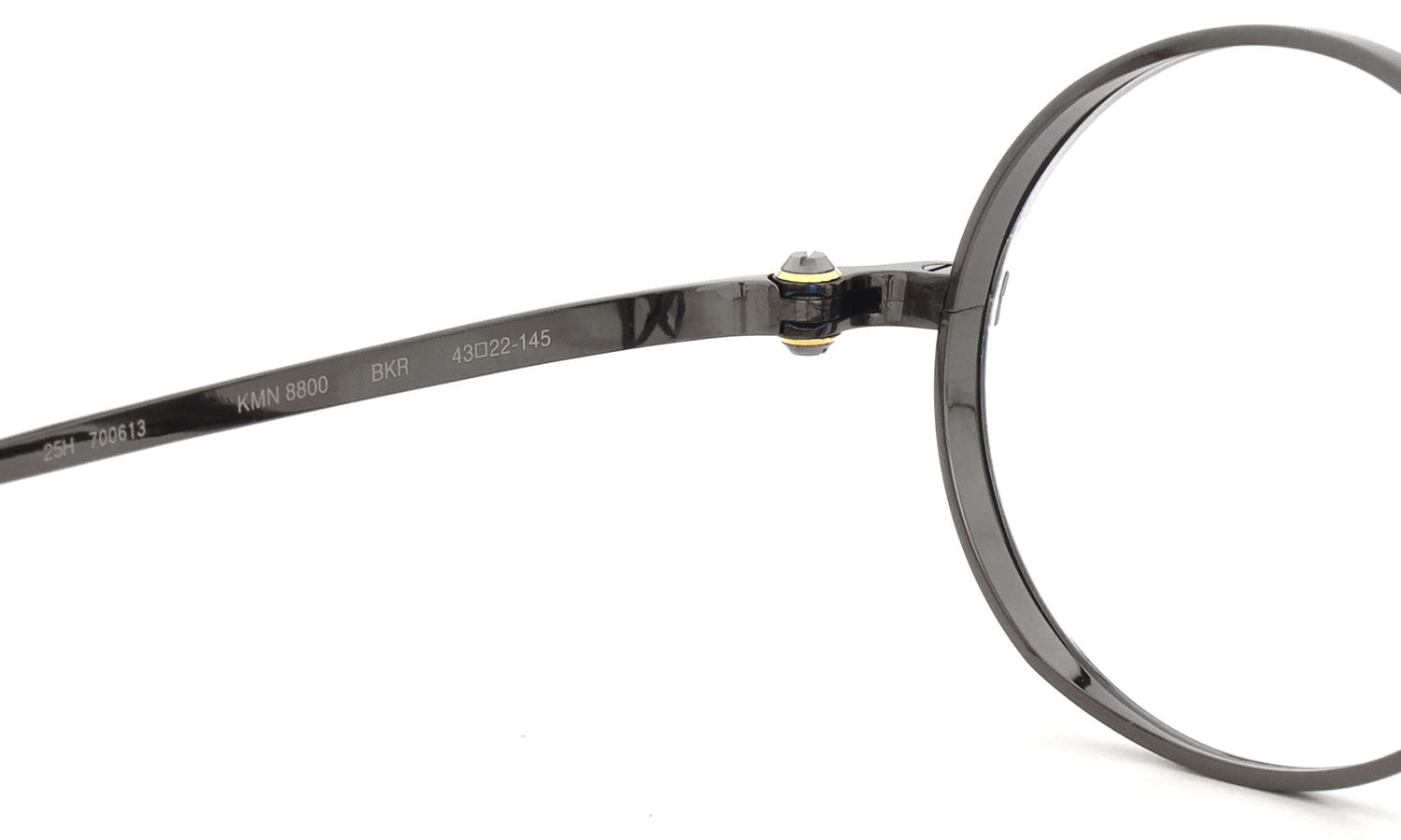 KameManNen メガネ通販 KMN-8800 BKR 43size