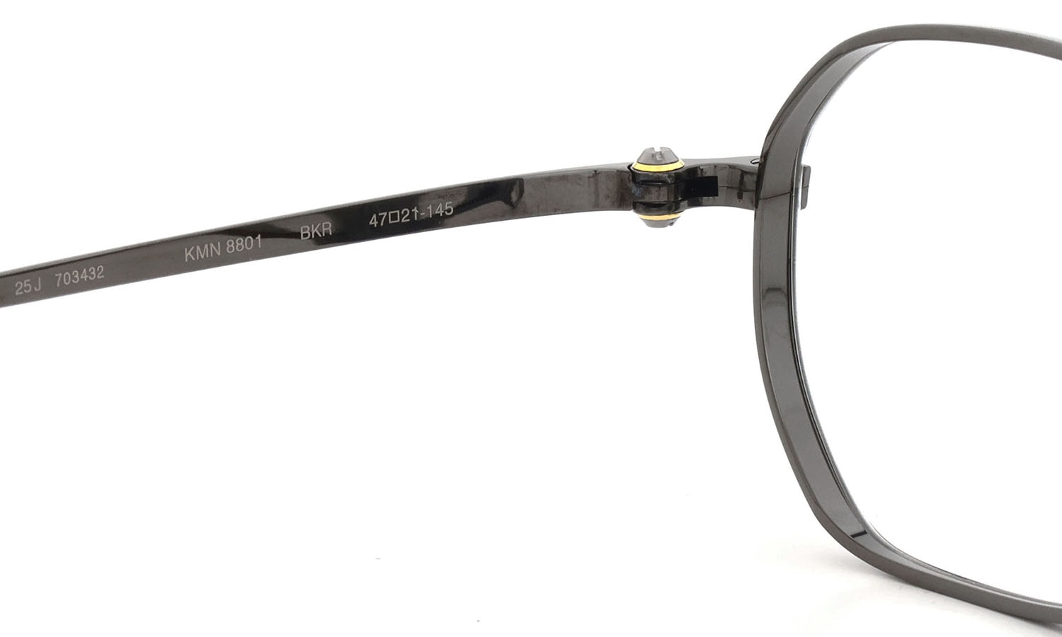 KameManNen メガネ通販 KMN-8801 BKR 47size