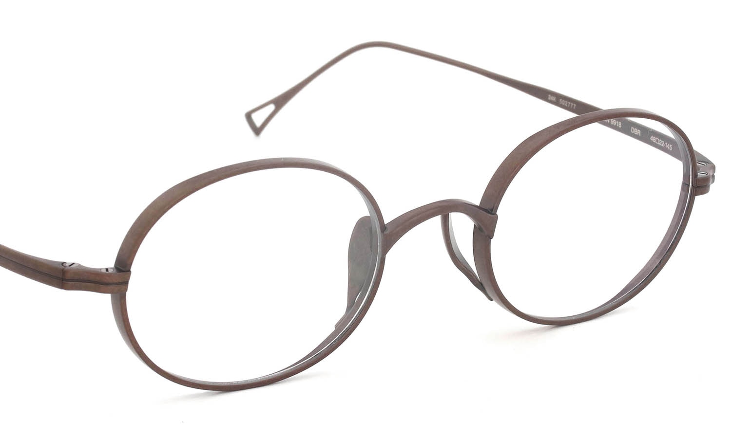 KameManNen メガネ通販 KMN-9918 DBR 48size