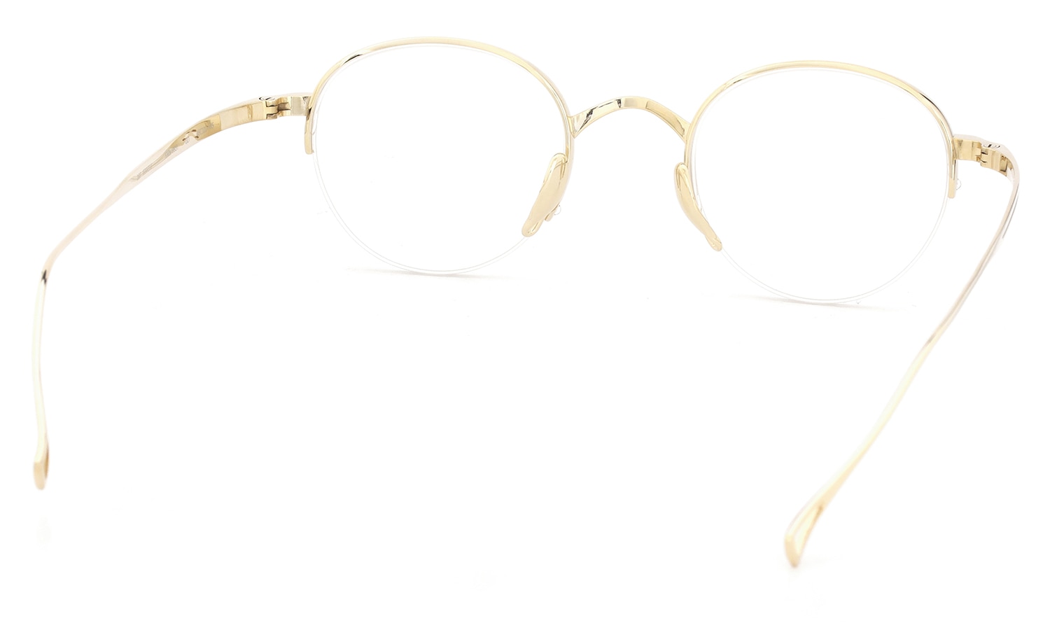 KameManNen メガネ通販 KMN-9931 GD 45size フロント裏側