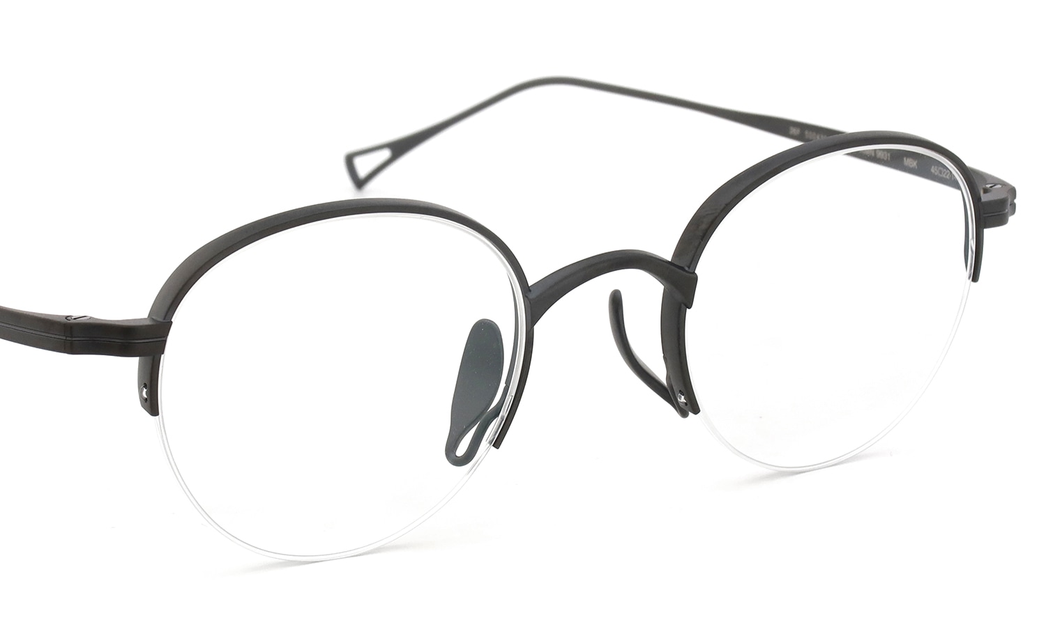KameManNen メガネ通販 KMN-9931 MBK 45size フロント