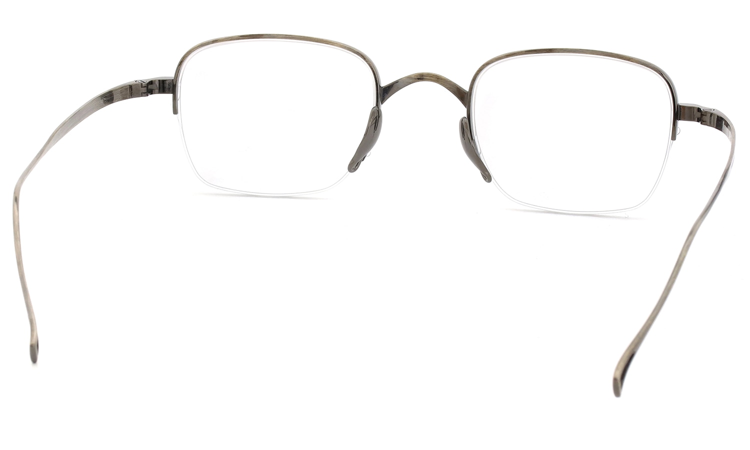 KameManNen メガネ通販 KMN-9932 AG 48size フロント裏側