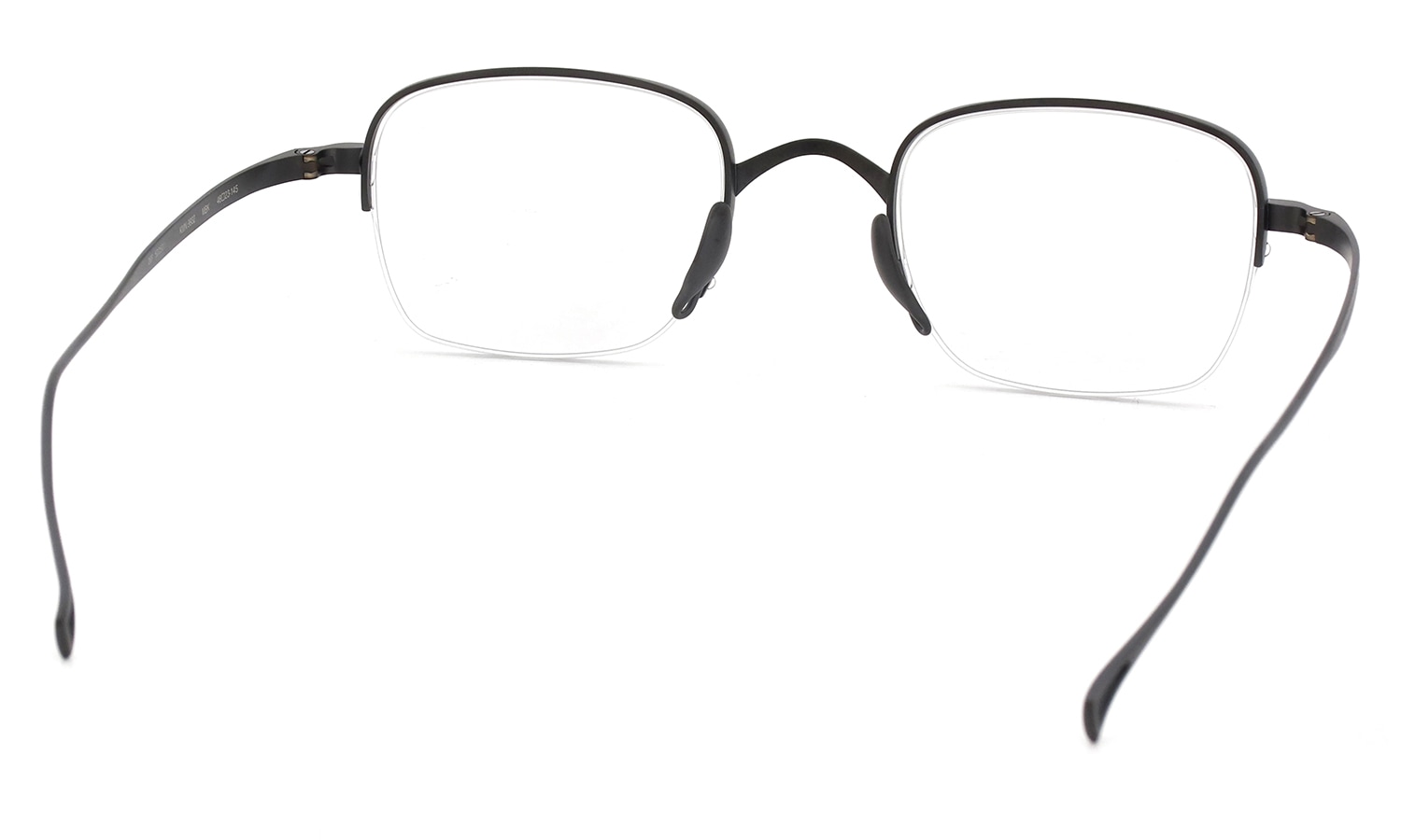 KameManNen メガネ通販 KMN-9932 MBK 48size フロント裏側
