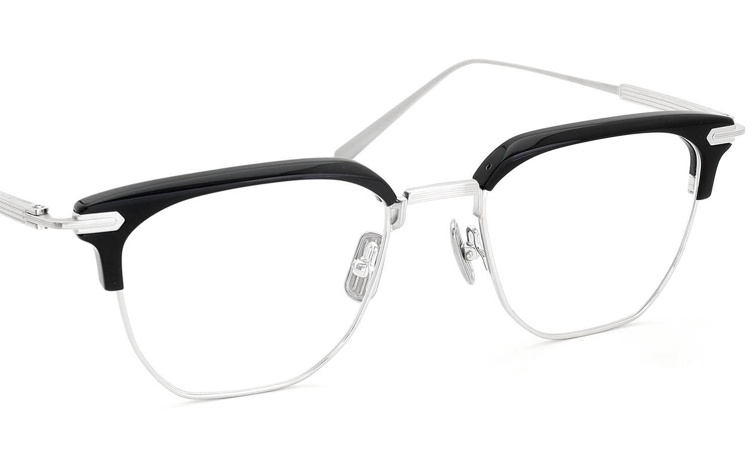 Lunetta BADA メガネ通販 73/09 col.0010 BLACK・SILVER