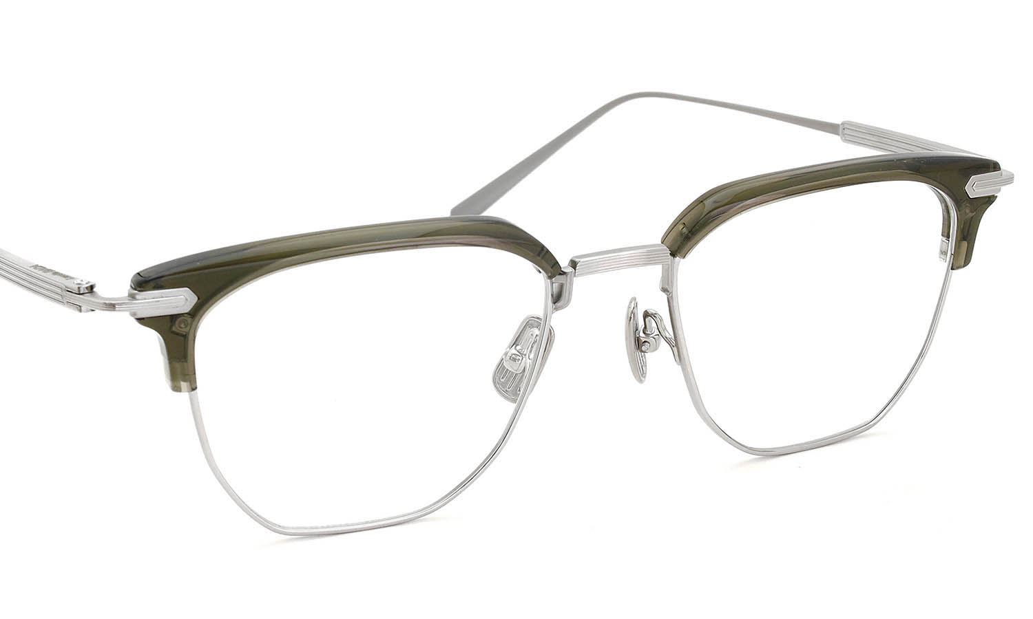 Lunetta BADA メガネ通販 73/09 col.0050 KHAKI・TITAN GREY