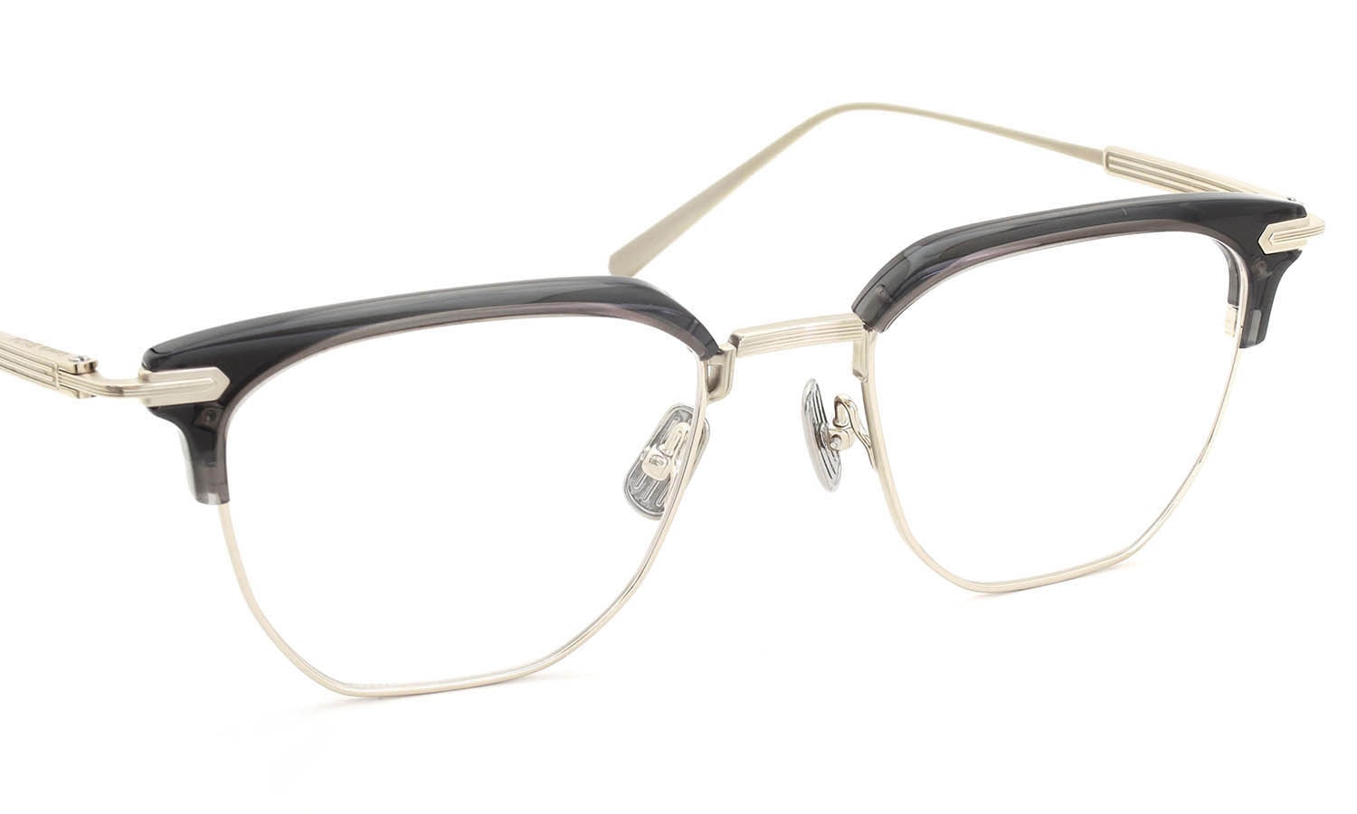 Lunetta BADA メガネ通販 73/09 col.0140 DARK GREY・GRACE GOLD