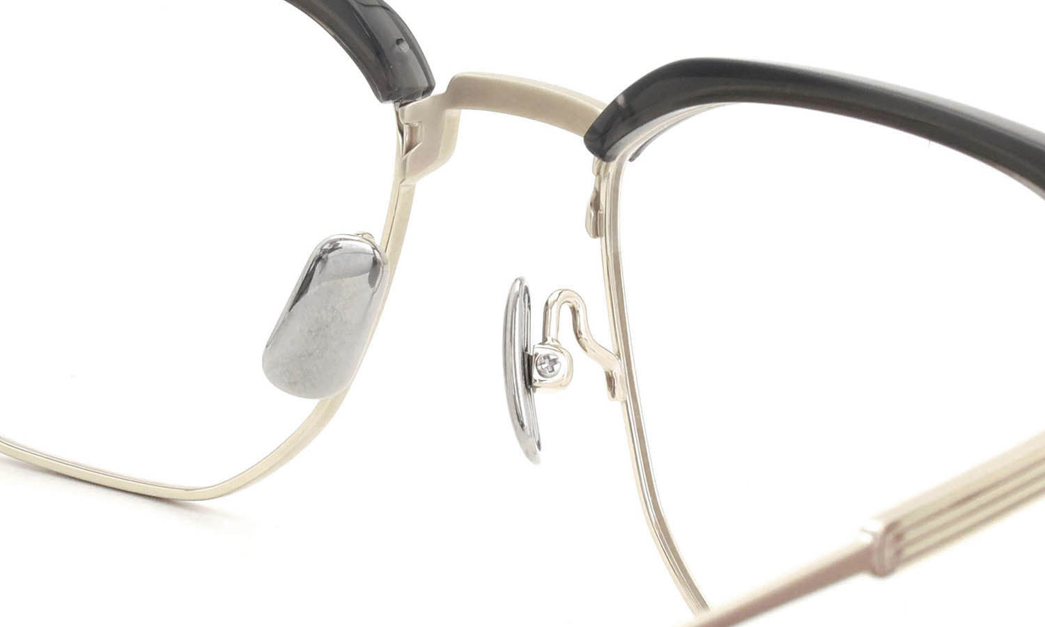 Lunetta BADA メガネ通販 73/09 col.0140 DARK GREY・GRACE GOLD