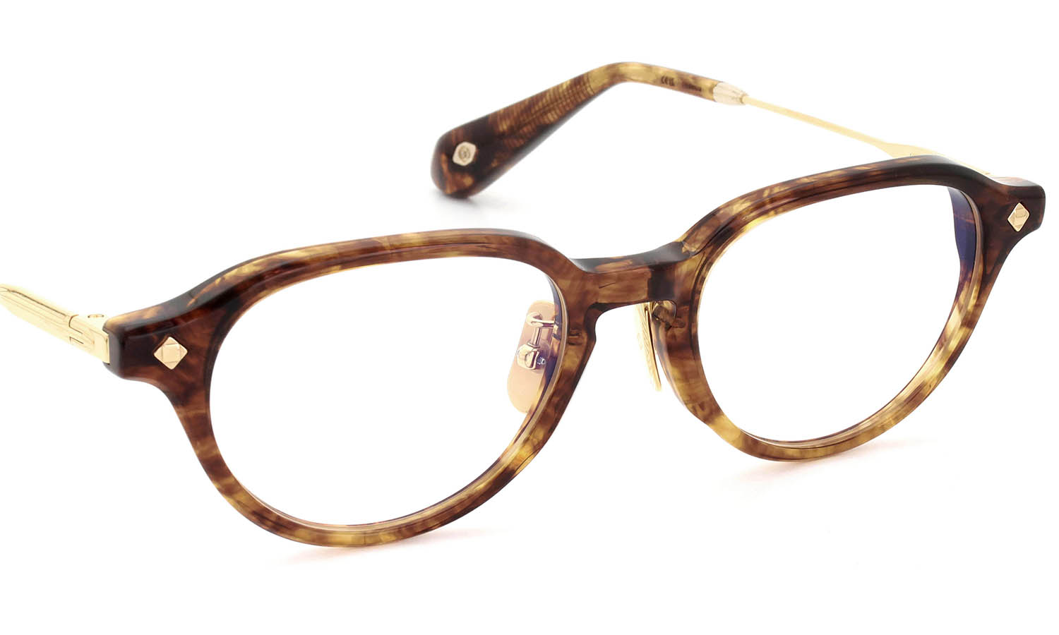 Lunetterie Generale メガネ通販 APRES-SKI col.Tiger Tortoise /18KGold