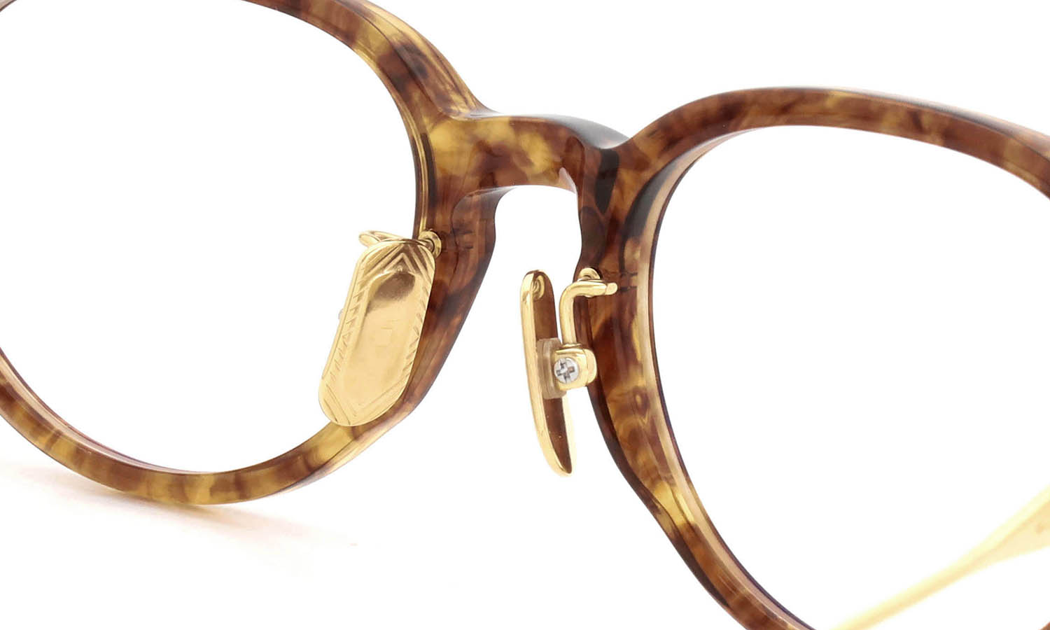 Lunetterie Generale メガネ通販 APRES-SKI col.Tiger Tortoise /18KGold