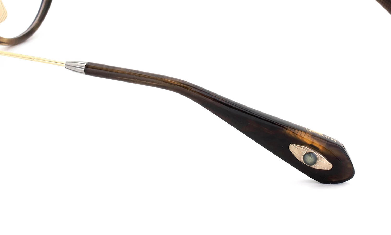 Lunetterie Generale メガネ通販 APRES-SKI col.Tobacco /16KGold&Palladium