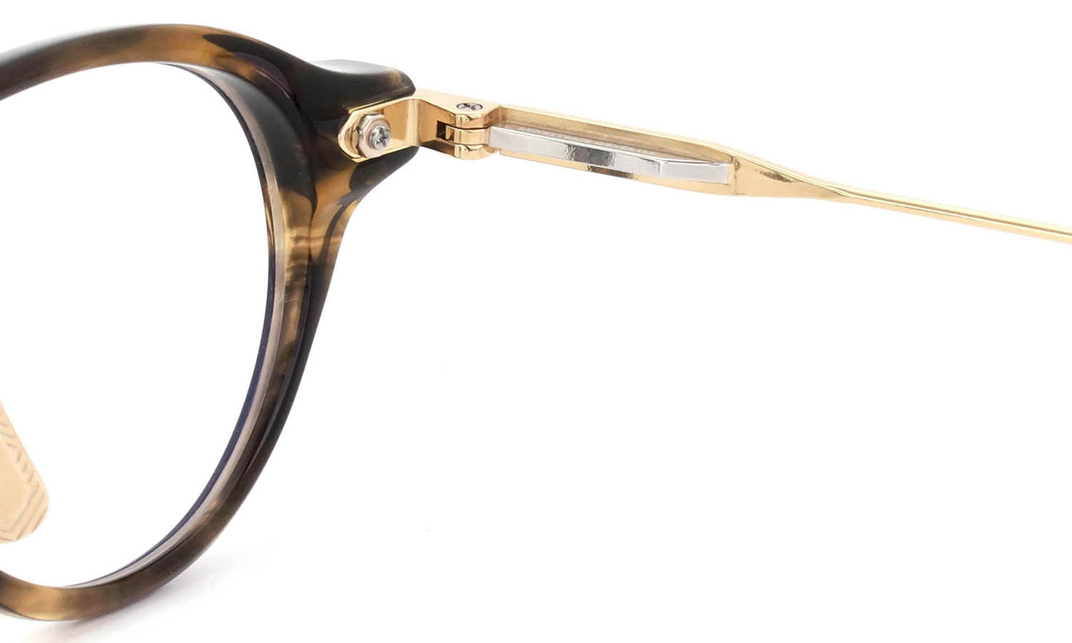 Lunetterie Generale メガネ通販 APRES-SKI col.Tobacco /16KGold&Palladium