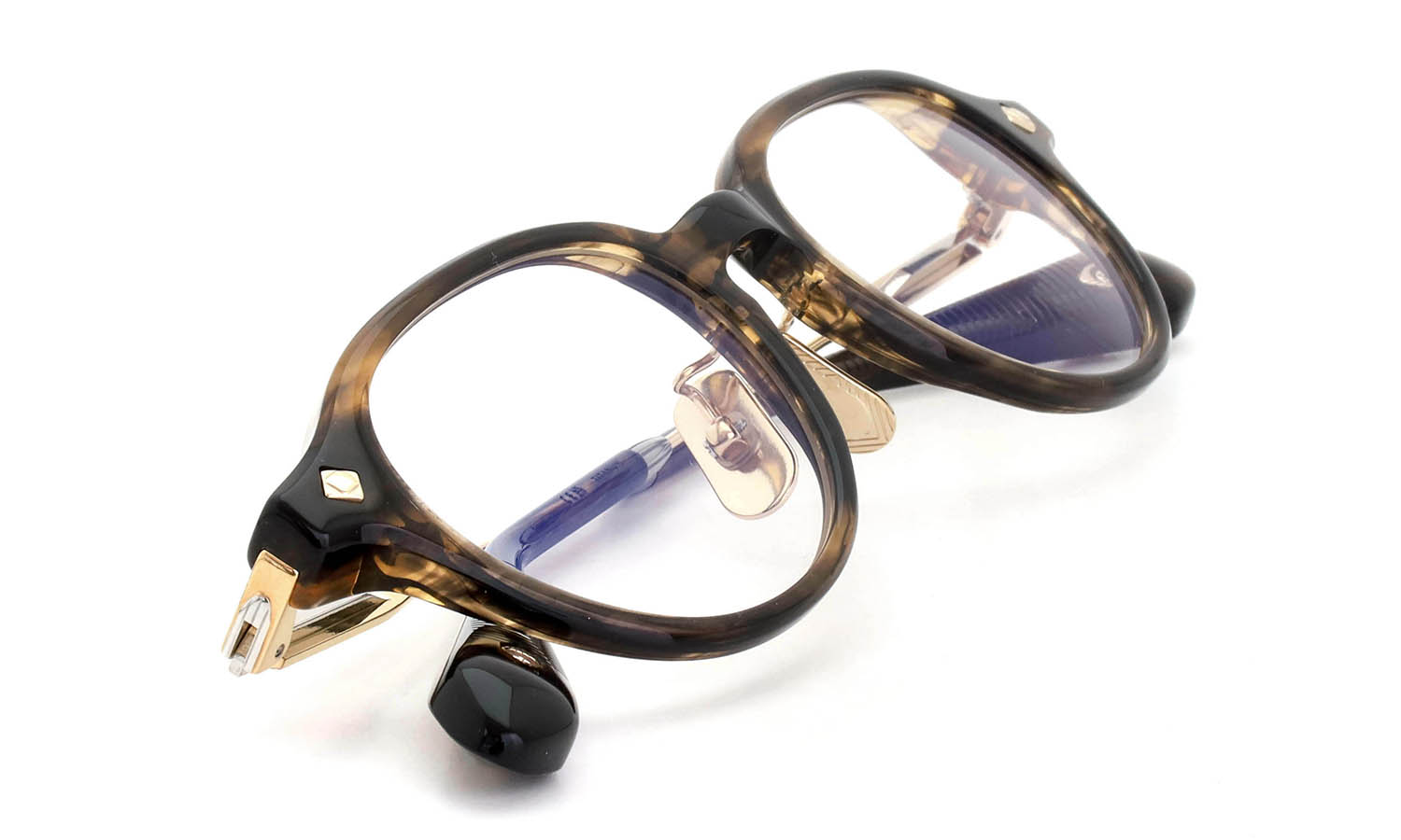 Lunetterie Generale メガネ通販 APRES-SKI col.Tobacco /16KGold&Palladium