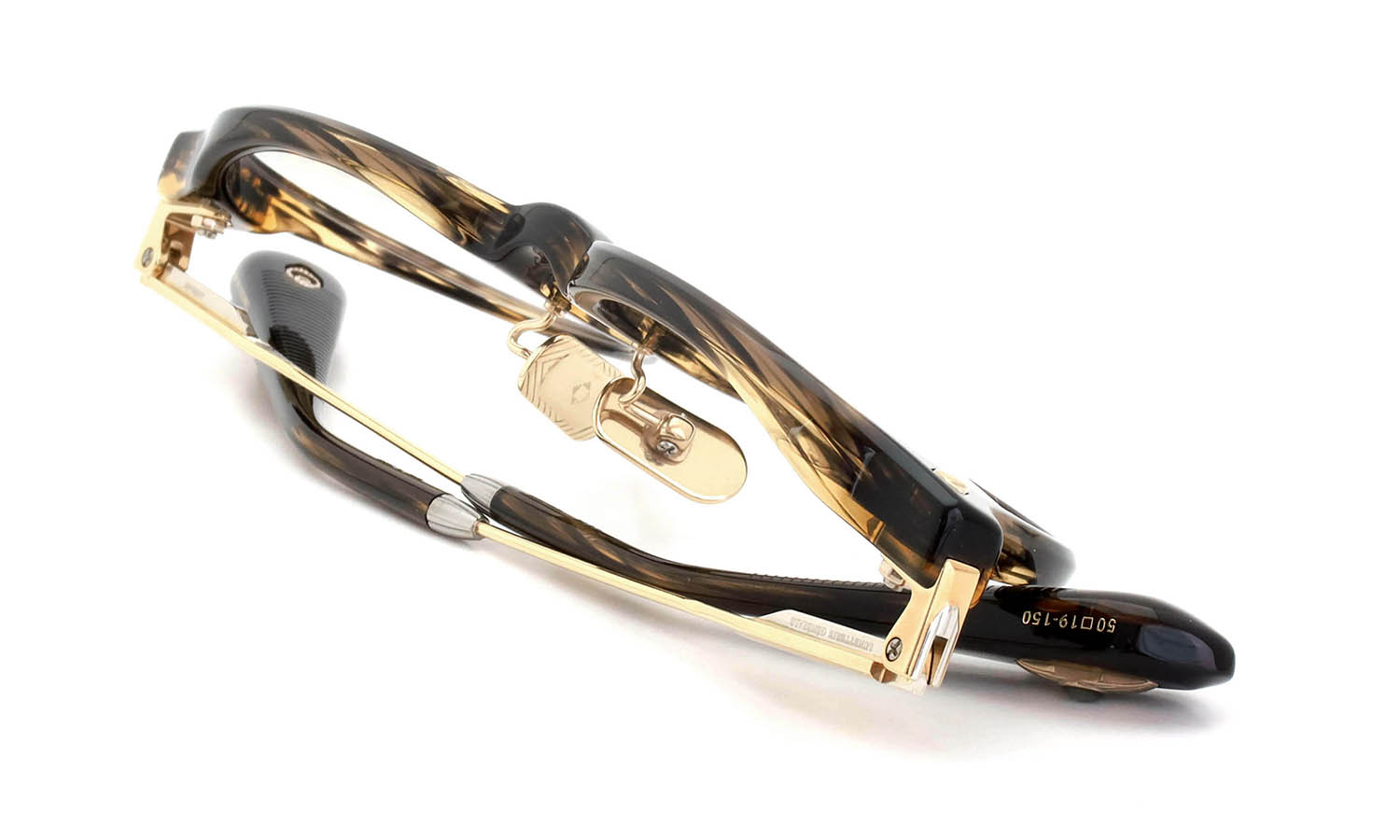 Lunetterie Generale メガネ通販 APRES-SKI col.Tobacco /16KGold&Palladium