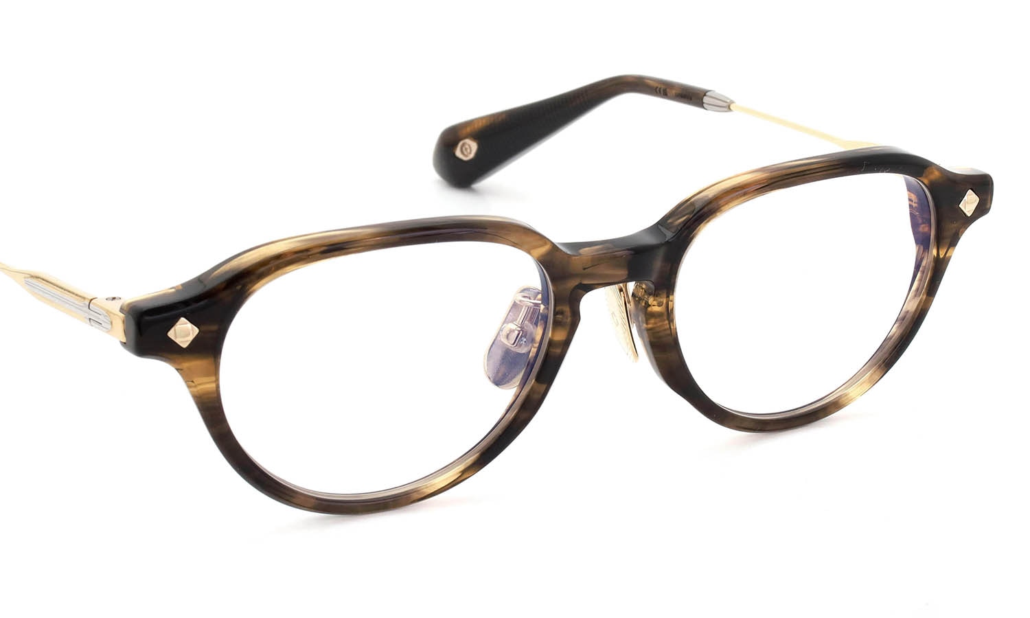 Lunetterie Generale メガネ通販 APRES-SKI col.Tobacco /16KGold&Palladium