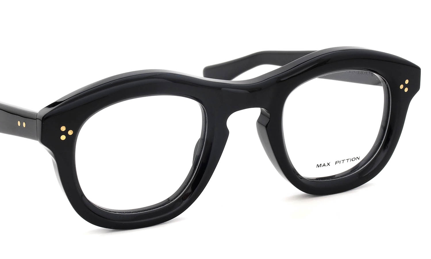 MAX PITTION マックス ピティオン メガネ通販 LE CAGOT 47-29 PIANO BLACK PL-016A