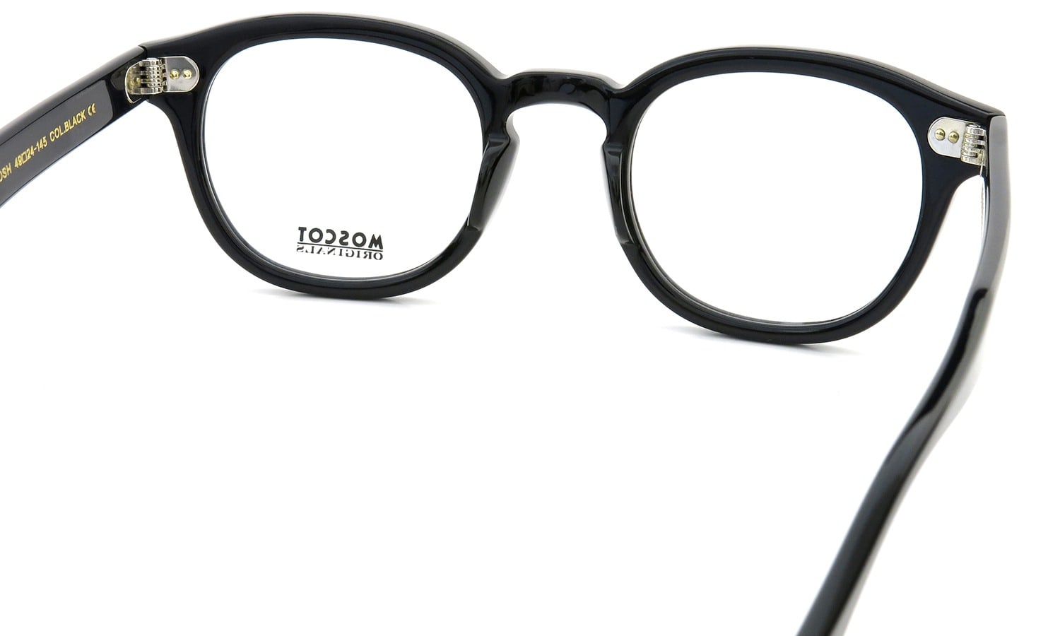 MOSCOT メガネ通販 LEMTOSH BLACK 49size