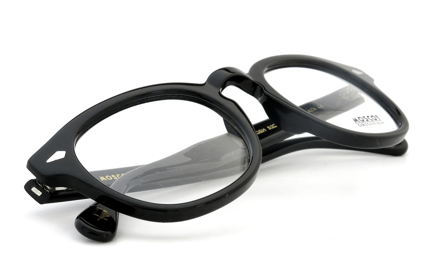 MOSCOT メガネ通販 LEMTOSH BLACK 52size