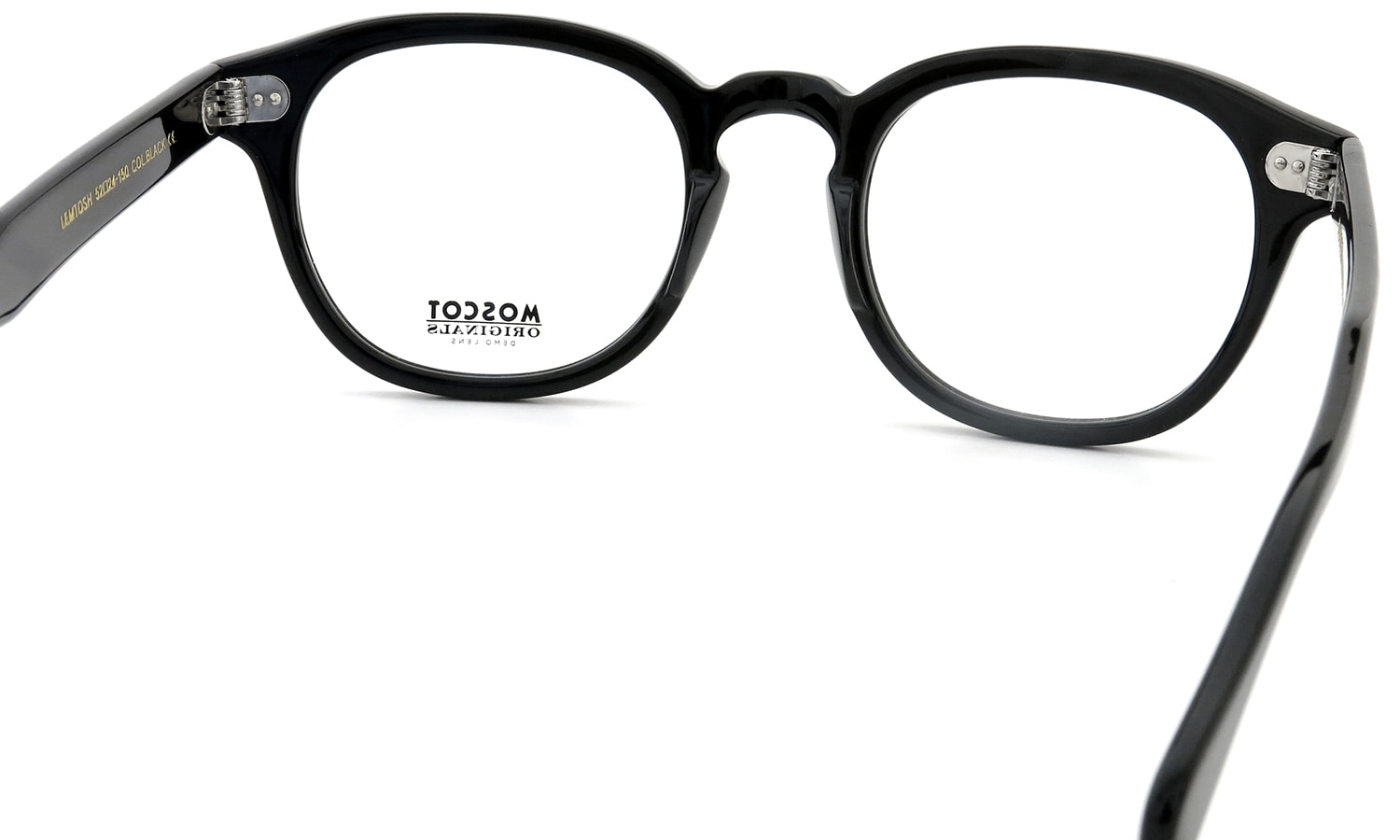 MOSCOT メガネ通販 LEMTOSH BLACK 52size