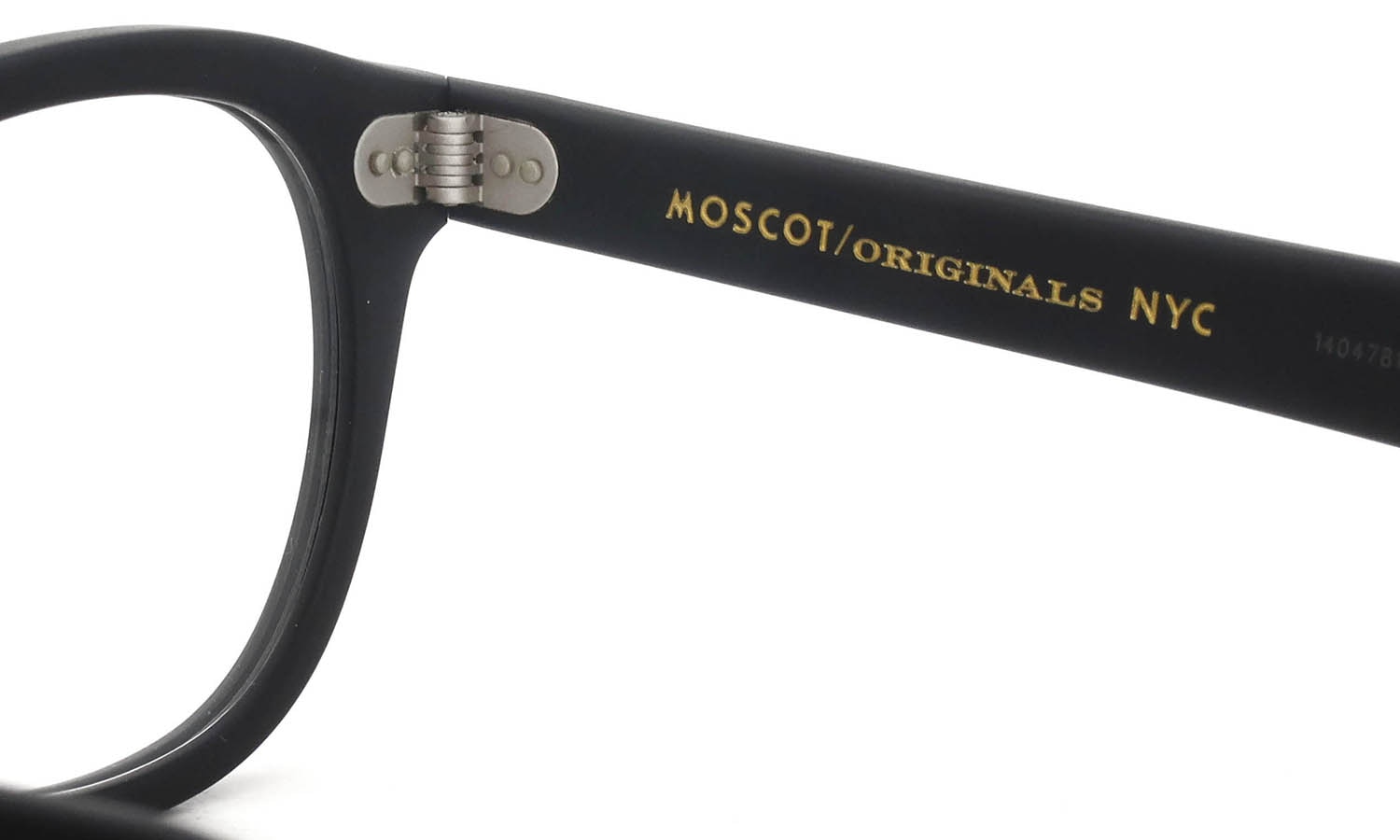 MOSCOT メガネ通販 LEMTOSH MATTE BLACK 52size