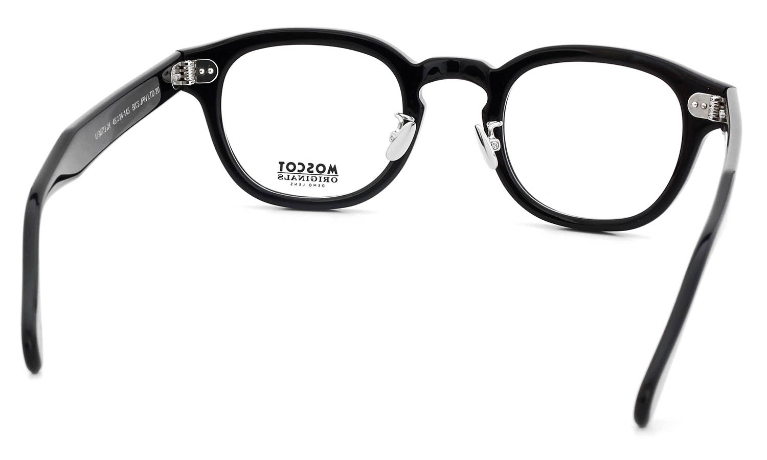 MOSCOT 2026年春発表 限定生産メガネ LEMTOSH BKS 46size JPN LTD 20