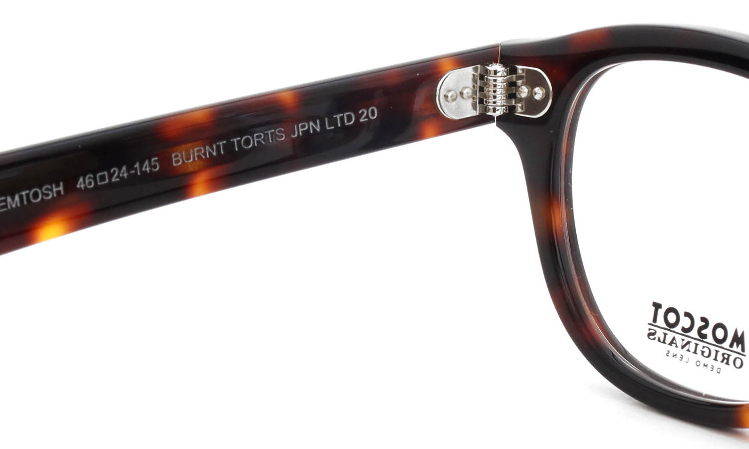 MOSCOT 2026年春発表 限定生産メガネ LEMTOSH BURNT TORTS 46size JPN LTD 20