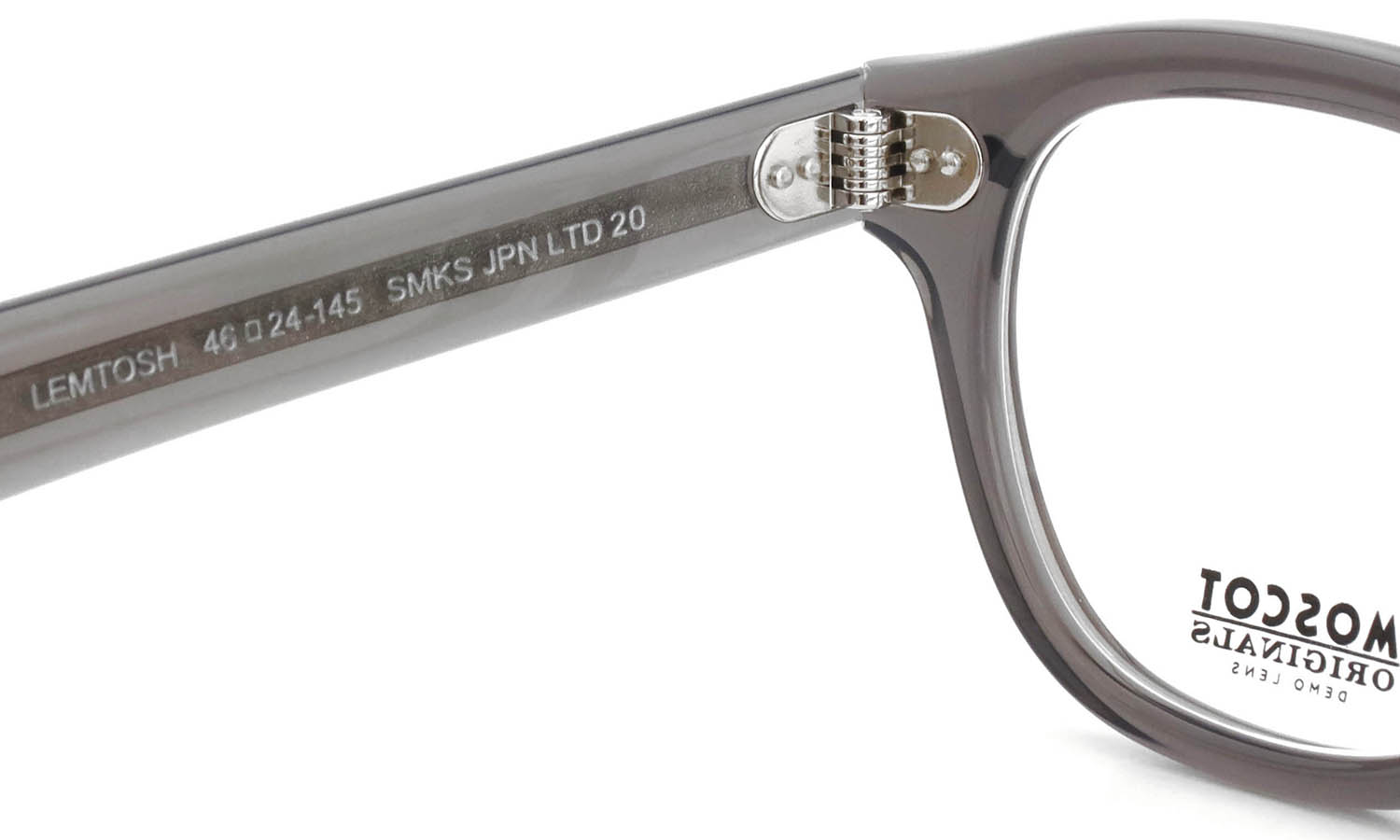 MOSCOT 2026年春発表 限定生産メガネ LEMTOSH SMKS 46size JPN LTD 20