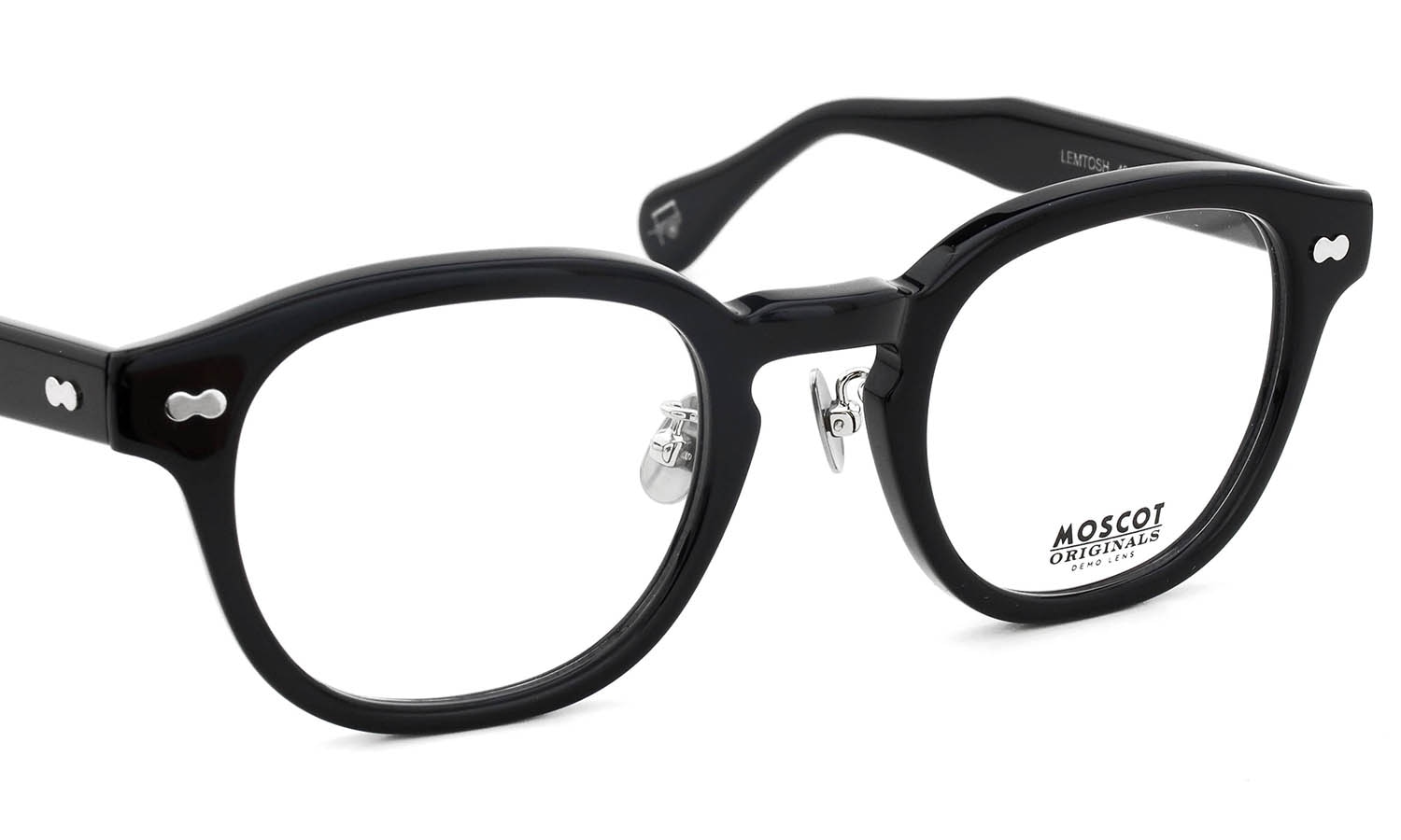 MOSCOT 2026年春発表 限定生産メガネ LEMTOSH BKS 49size JPN LTD 20