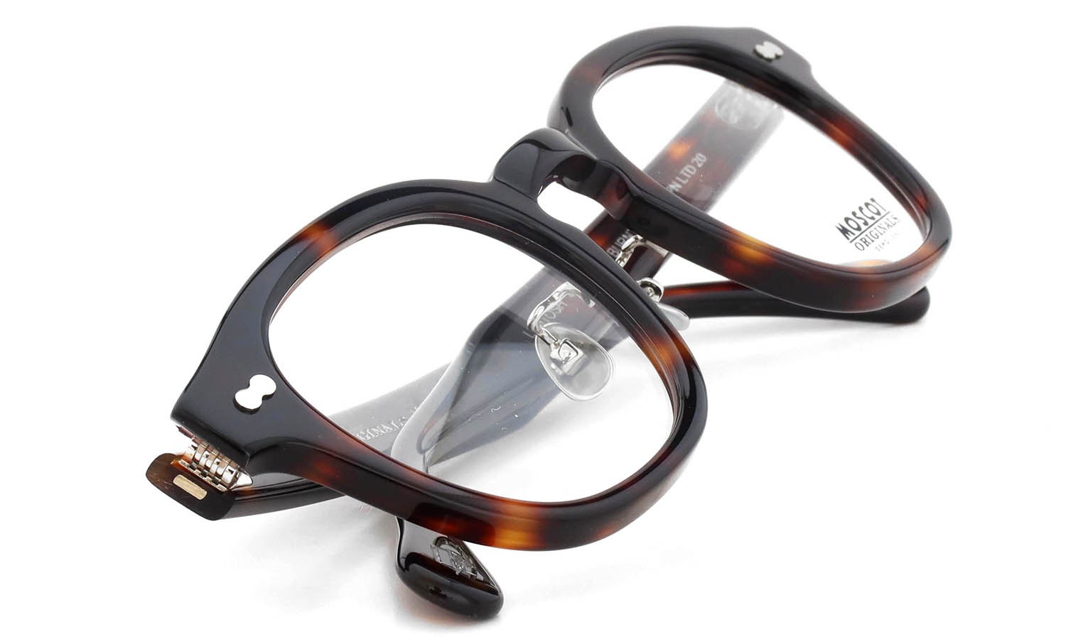 MOSCOT 2026年春発表 限定生産メガネ LEMTOSH BURNT TORTS 49size JPN LTD 20