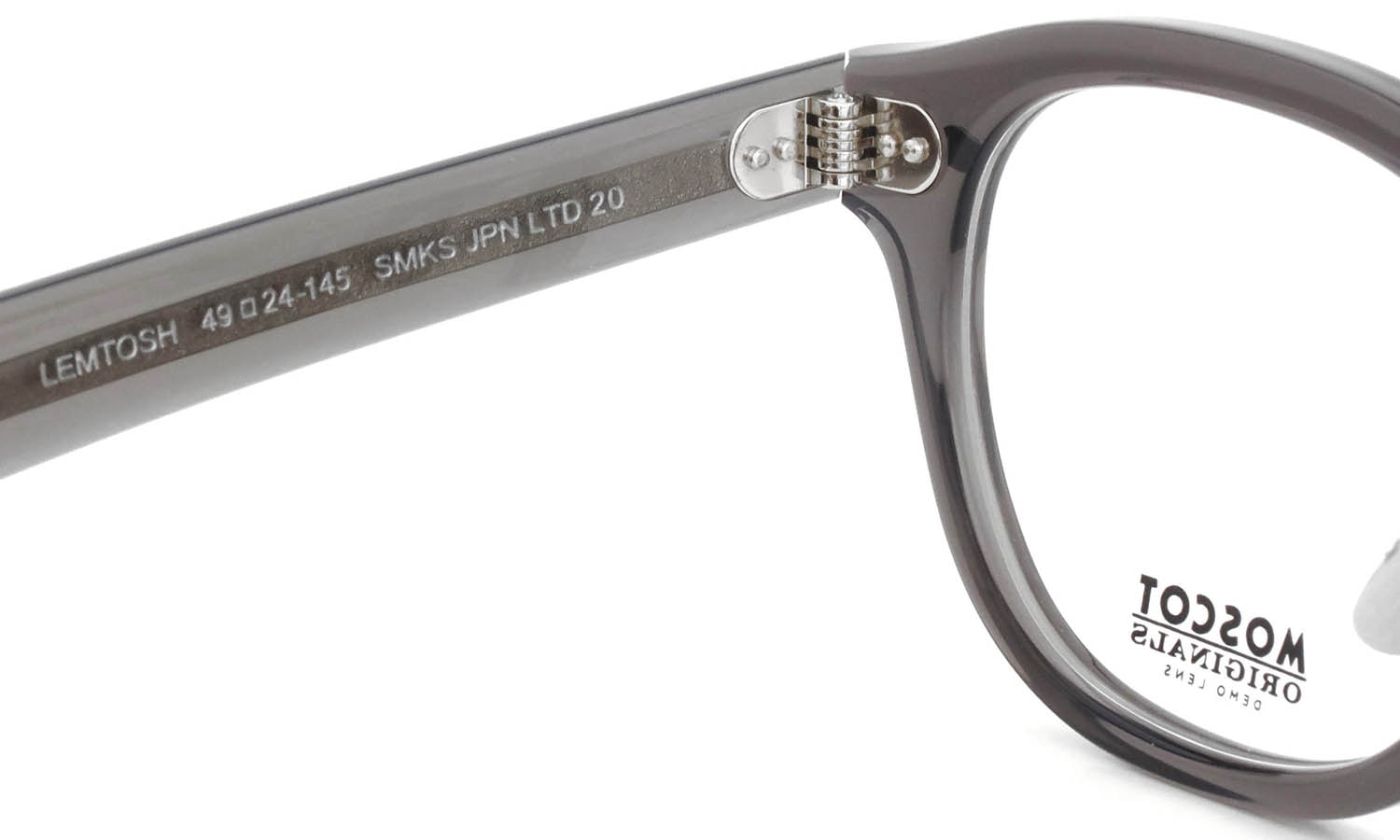 MOSCOT 2026年春発表 限定生産メガネ LEMTOSH SMKS 49size JPN LTD 20
