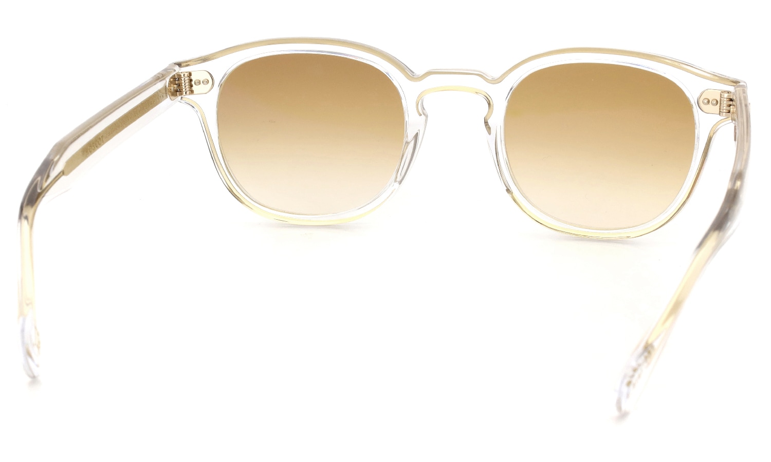 モスコット MOSCOT 110周年記念 限定サングラス通販 LEMTOSH レムトッシュ CRYSTAL / GOLD CHESTNUT FADE 49□24 + ZIP CASE