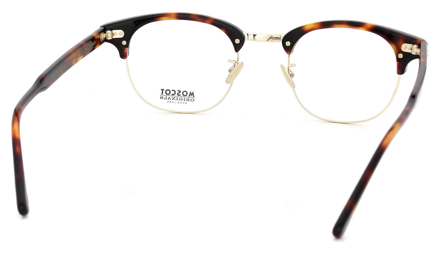MOSCOT 2026年春発表 限定生産メガネ YUKEL BURNT TORTG 48□22size JPN LTD 20