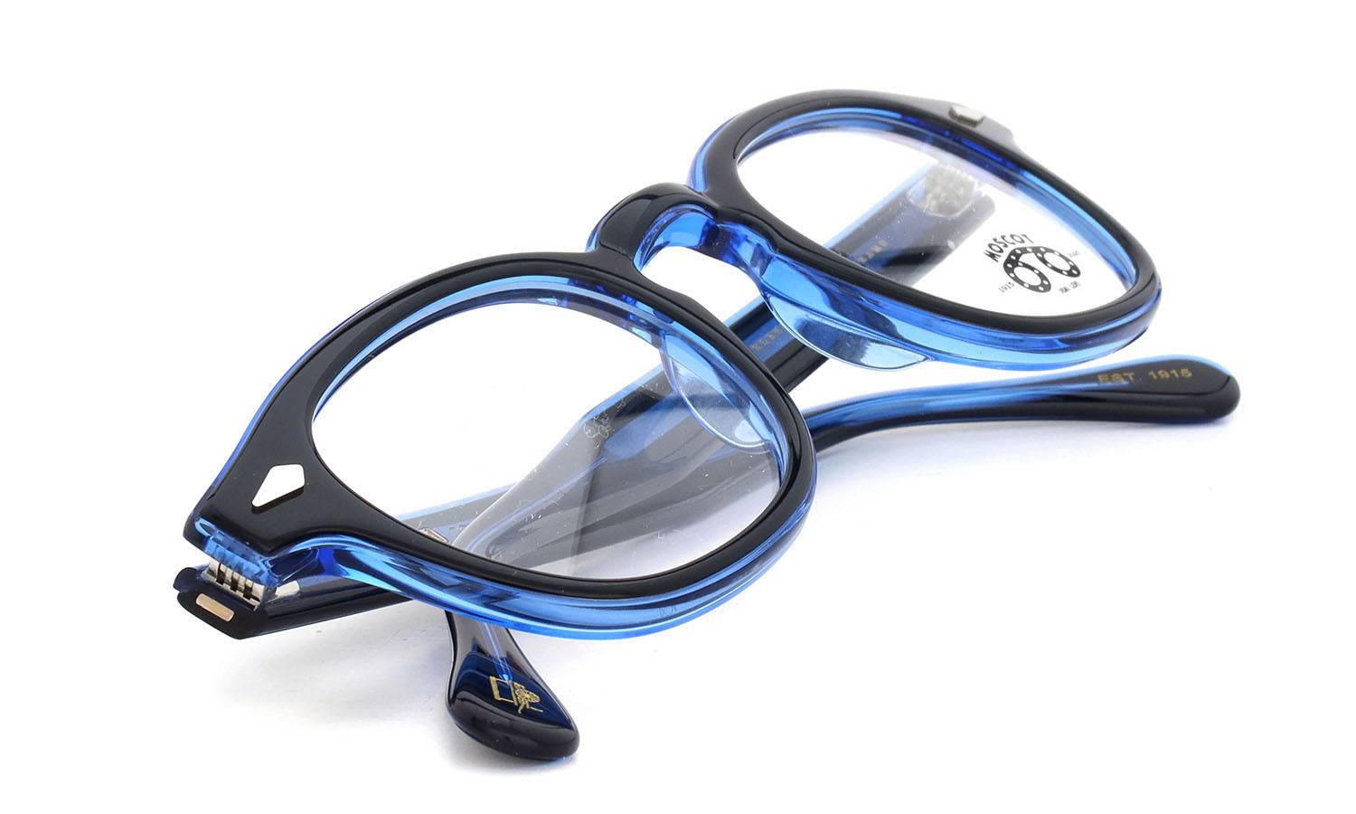 MOSCOT 110周年記念 限定メガネ通販 LEMTOSH レムトッシュ BLUE 110 LE 46□24