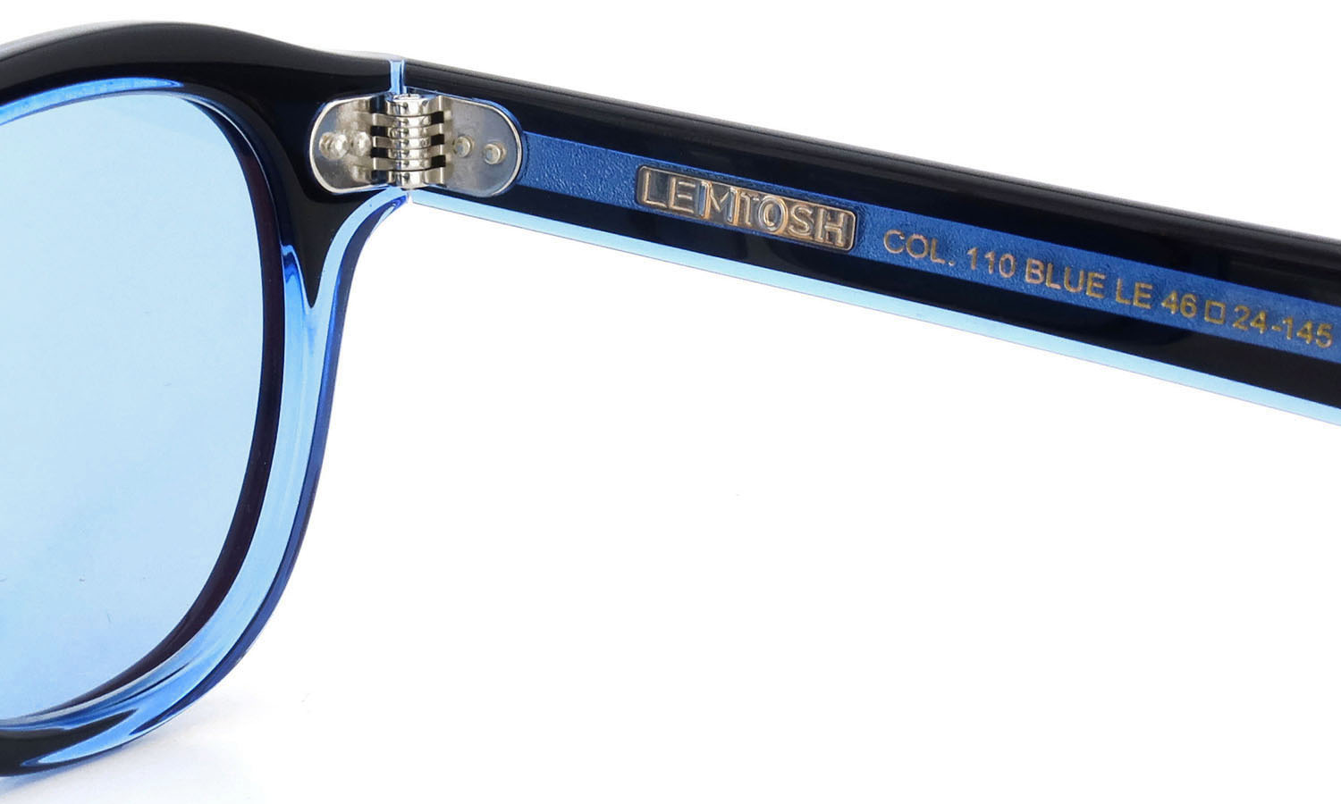 MOSCOT 110周年記念 限定サングラス通販 LEMTOSH レムトッシュ BLUE 110 LE/BEL AIR BLUE 46□24