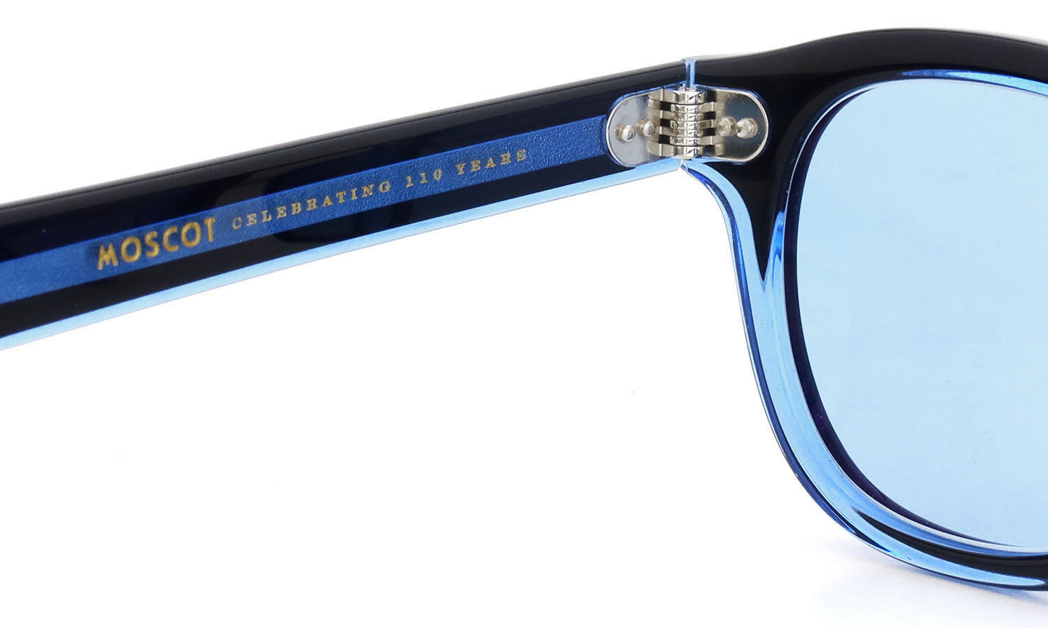 MOSCOT 110周年記念 限定サングラス通販 LEMTOSH レムトッシュ BLUE 110 LE/BEL AIR BLUE 46□24