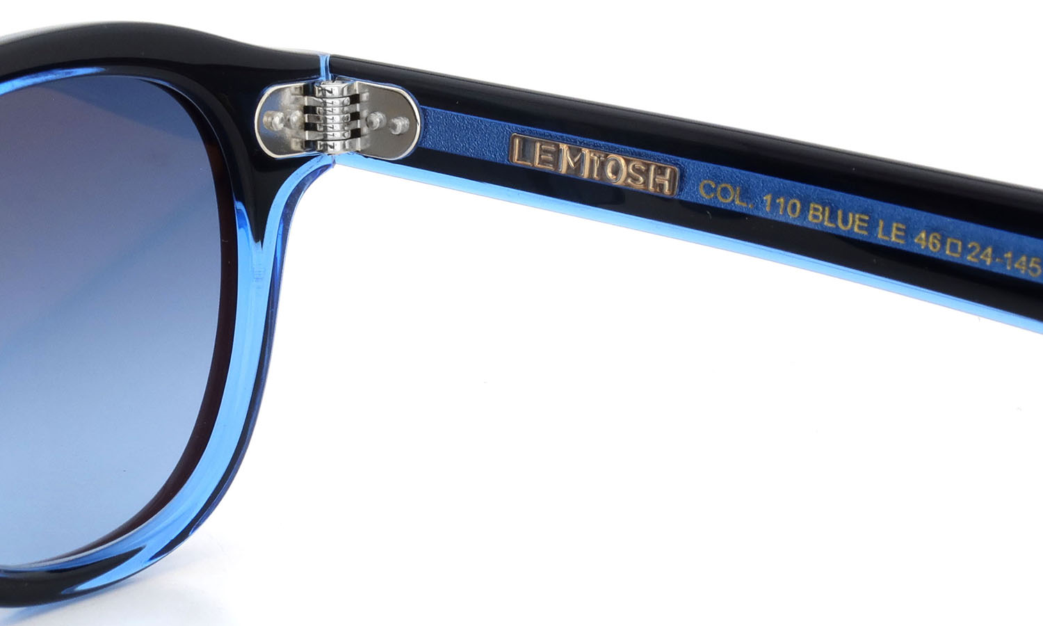 MOSCOT 110周年記念 限定サングラス通販 LEMTOSH レムトッシュ BLUE 110 LE/DENIM BLUE 46□24