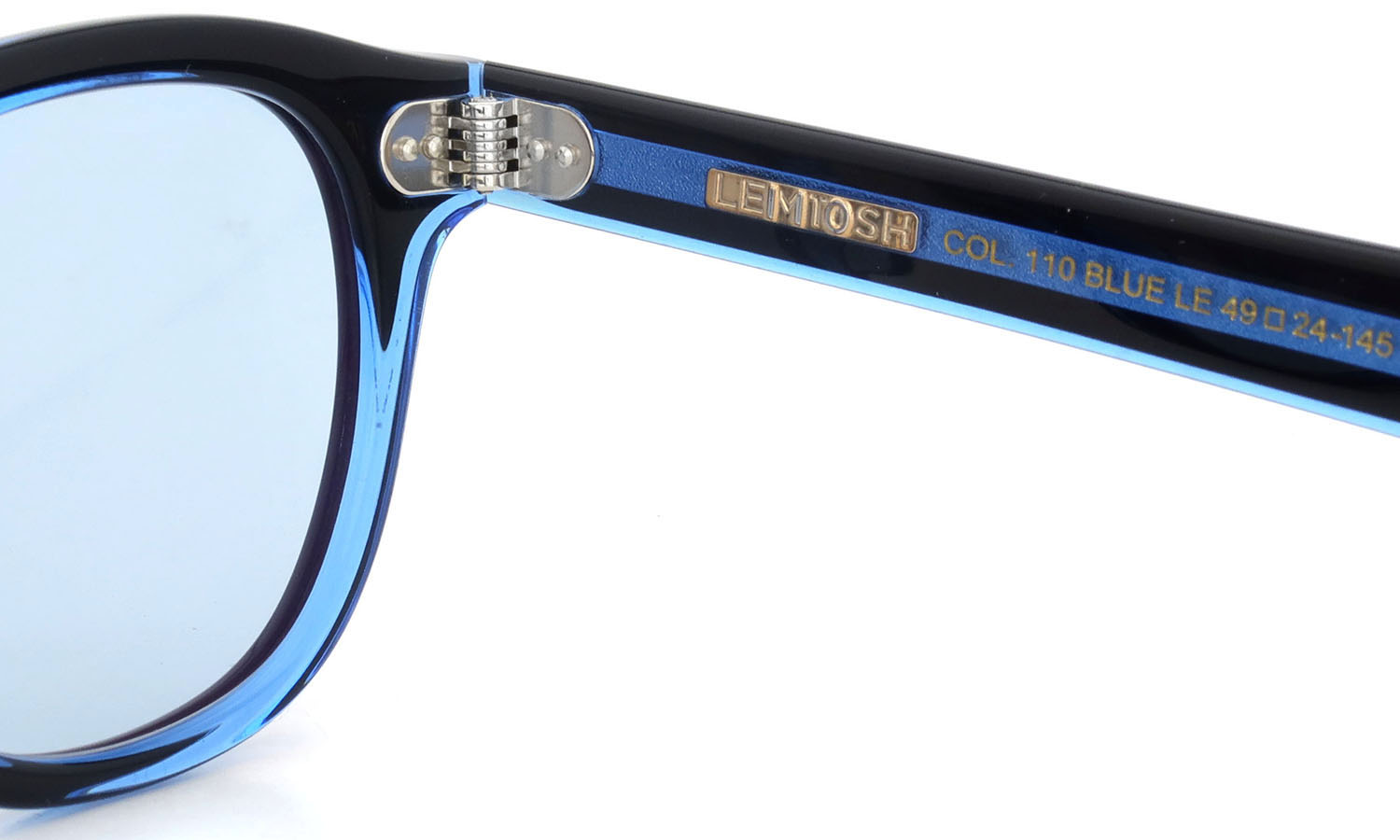MOSCOT 110周年記念 限定サングラス通販 LEMTOSH レムトッシュ BLUE 110 LE/BEL AIR BLUE 49□24