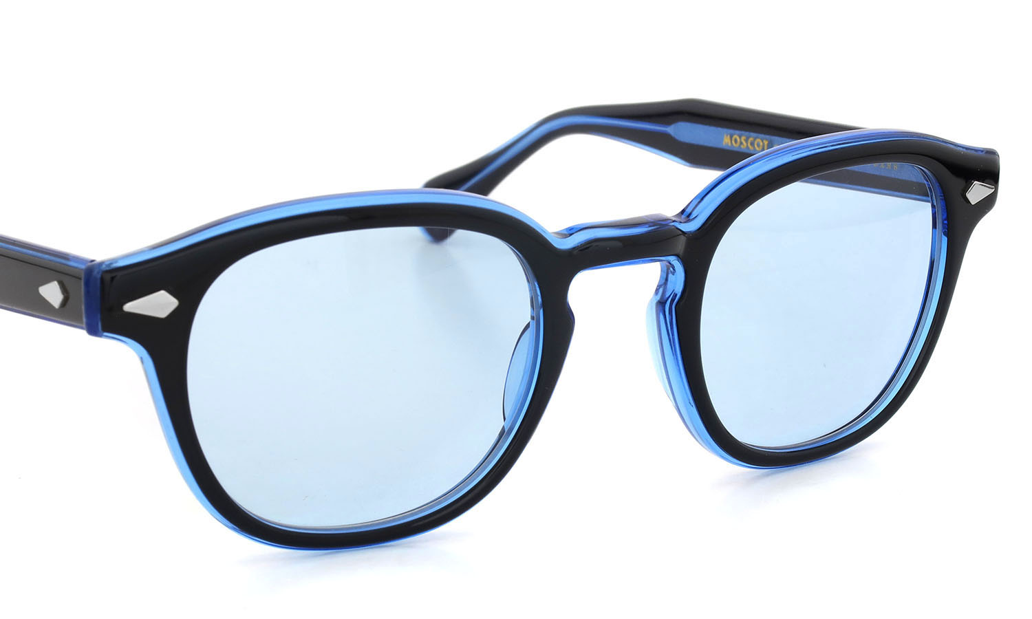 MOSCOT 110周年記念 限定サングラス通販 LEMTOSH レムトッシュ BLUE 110 LE/BEL AIR BLUE 49□24