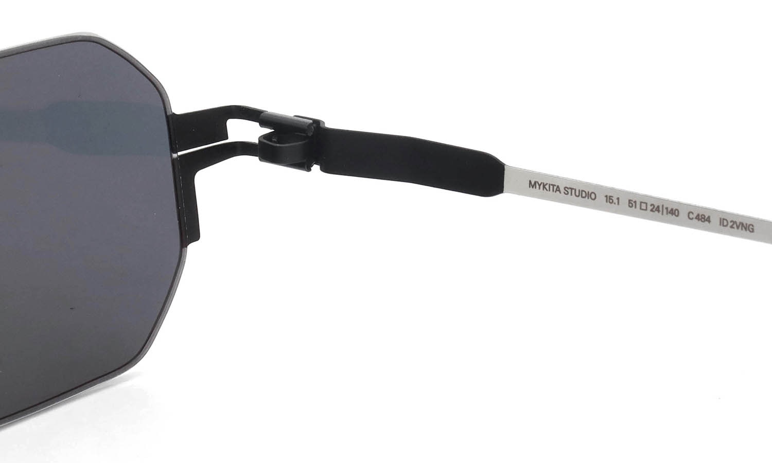 MYKITA STUDIO 15.1 サングラス通販 Black/Silver Darkgrey Solid