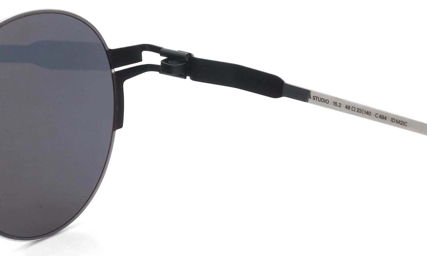 MYKITA STUDIO 15.2 サングラス通販 Black/Silver Darkgrey Solid