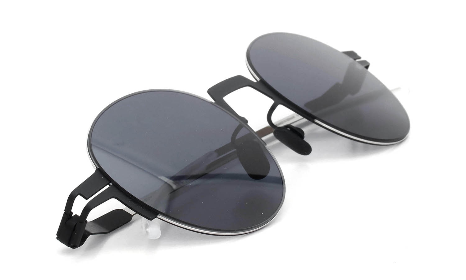 MYKITA STUDIO 15.2 サングラス通販 Black/Silver Darkgrey Solid