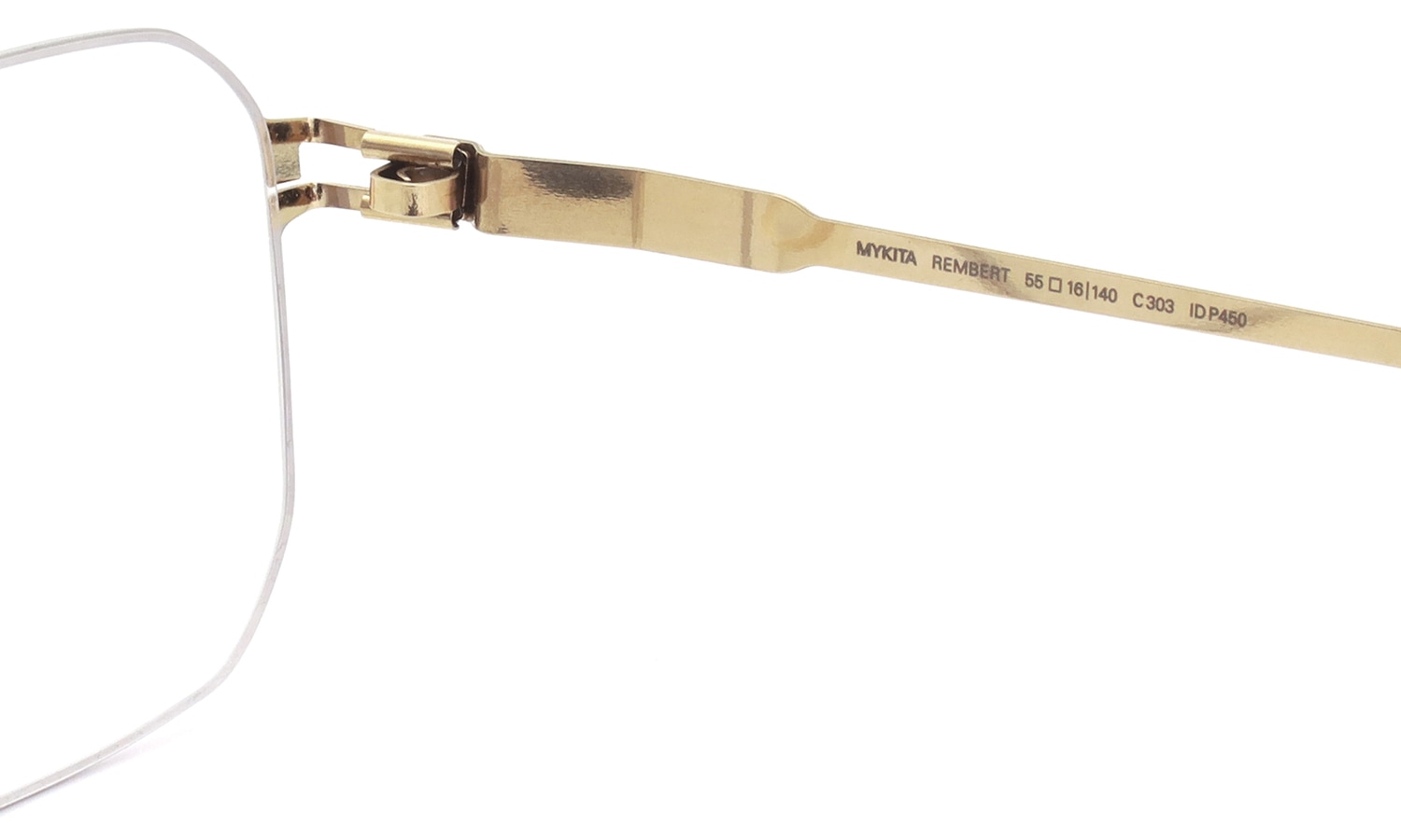 MYKITA メガネ通販 REMBERT COL.303 Silver/Champagne Gold