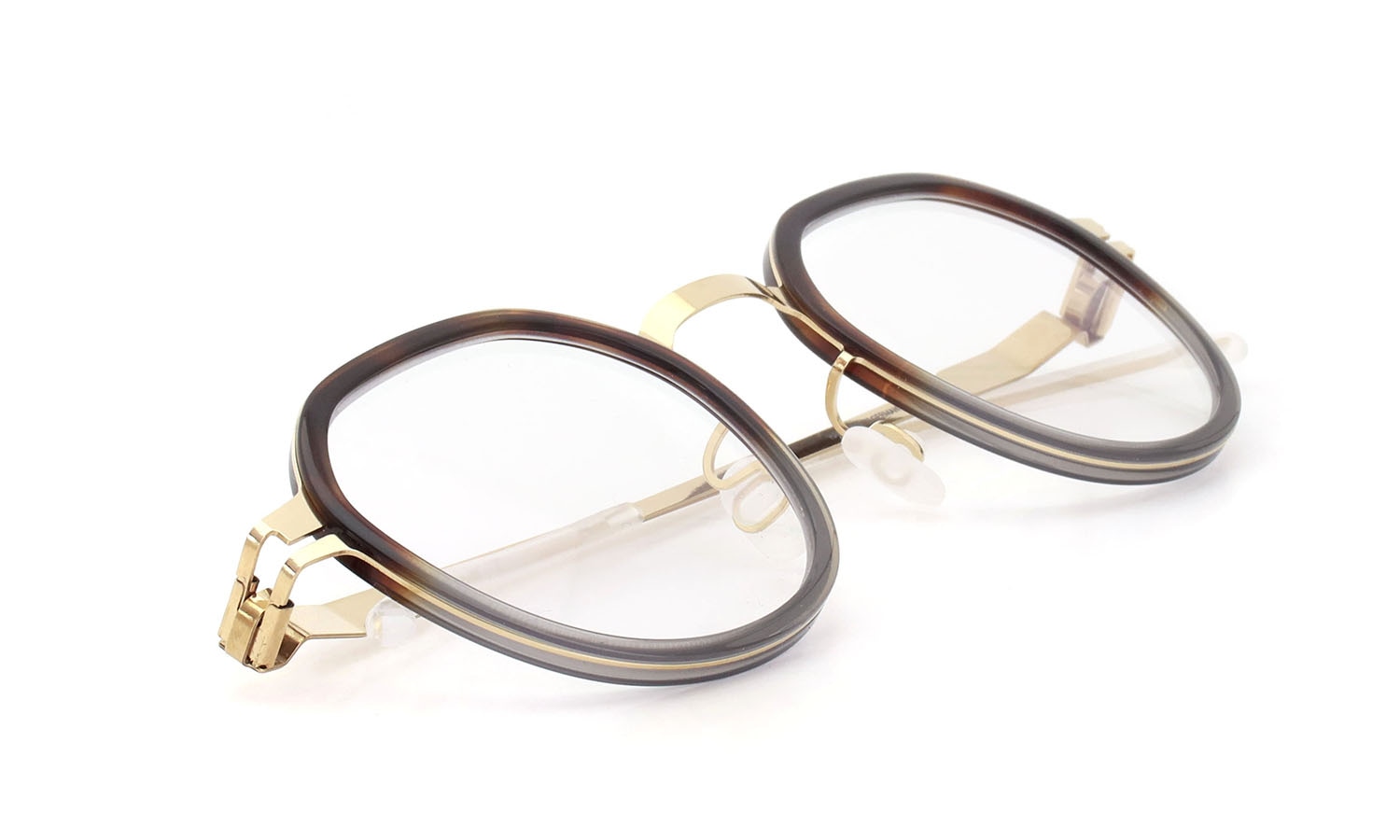 MYKITA メガネ通販 RIBO COL.A109 Champagne Gold/Santiago G