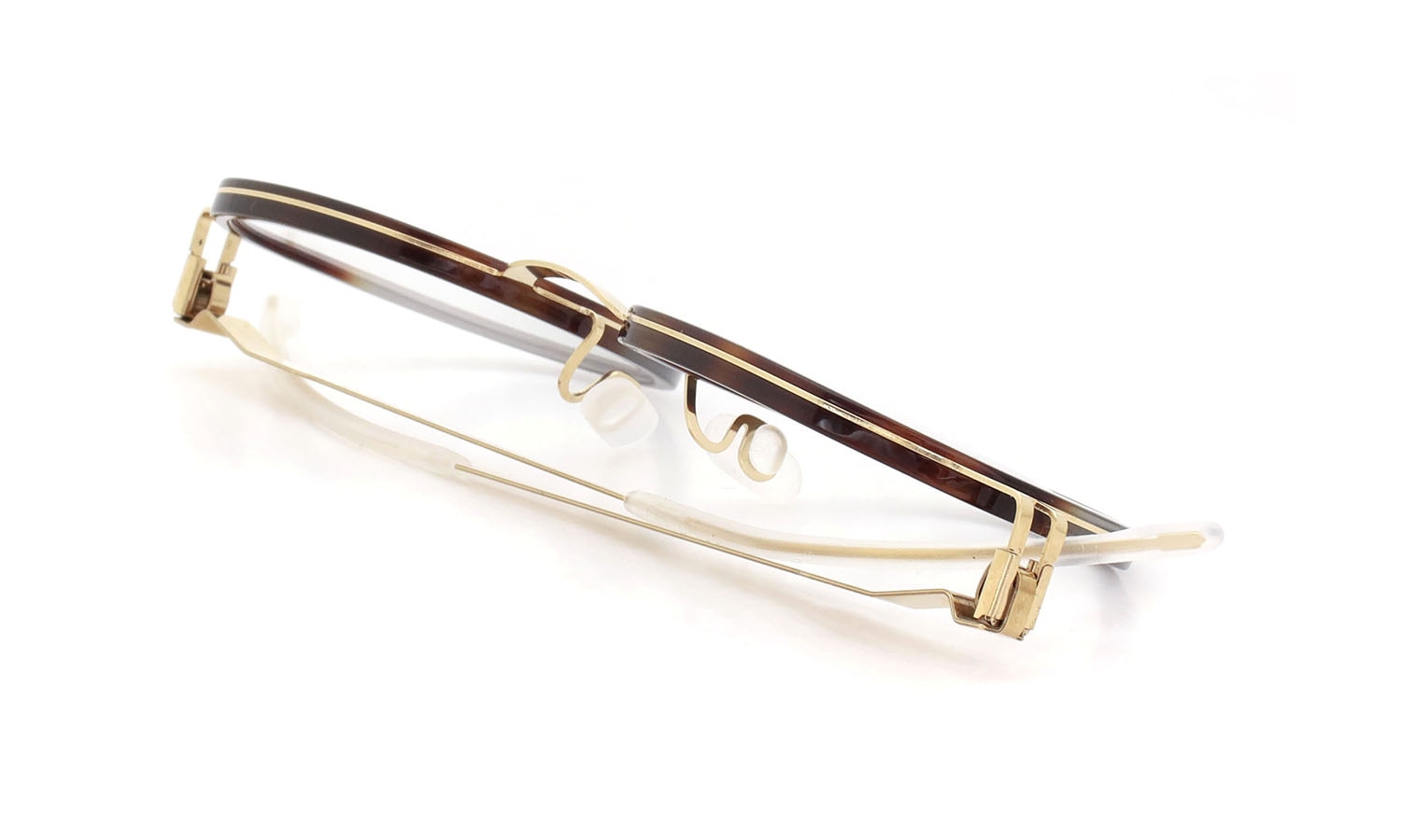 MYKITA メガネ通販 RIBO COL.A109 Champagne Gold/Santiago G