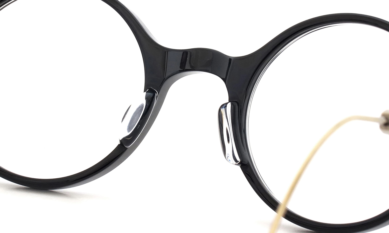 Oliver Goldsmith 100周年記念モデル 限定復刻メガネ通販 BULL DOG col.Nero