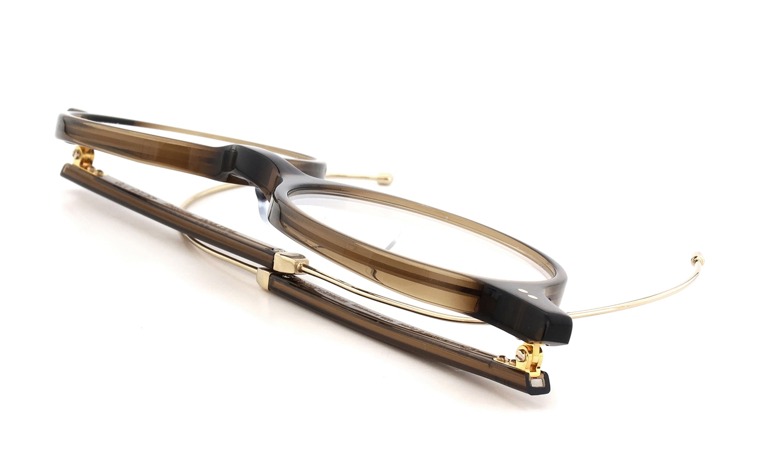 Oliver Goldsmith 100周年記念モデル 限定復刻メガネ通販 BULL DOG col.Whiskey