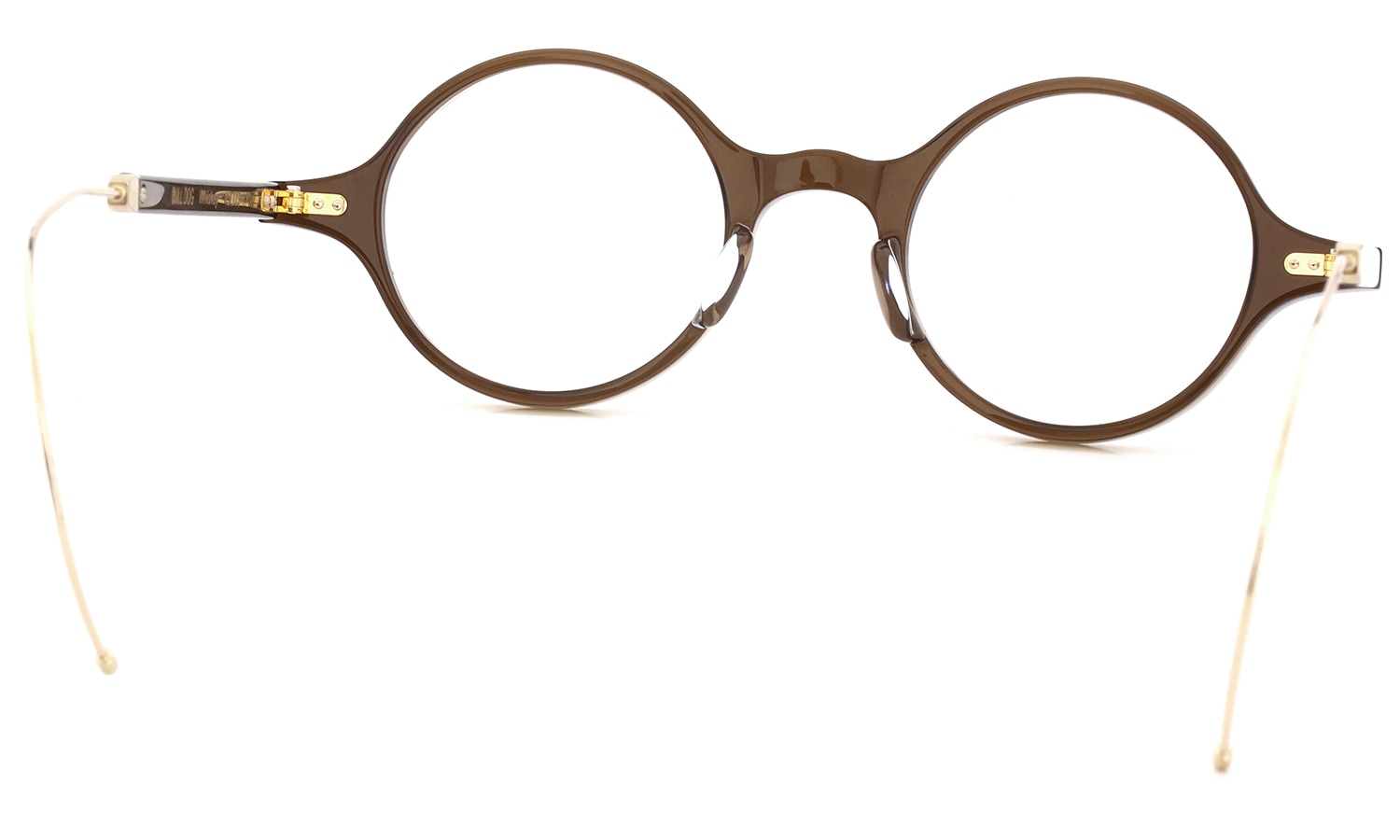 Oliver Goldsmith 100周年記念モデル 限定復刻メガネ通販 BULL DOG col.Whiskey