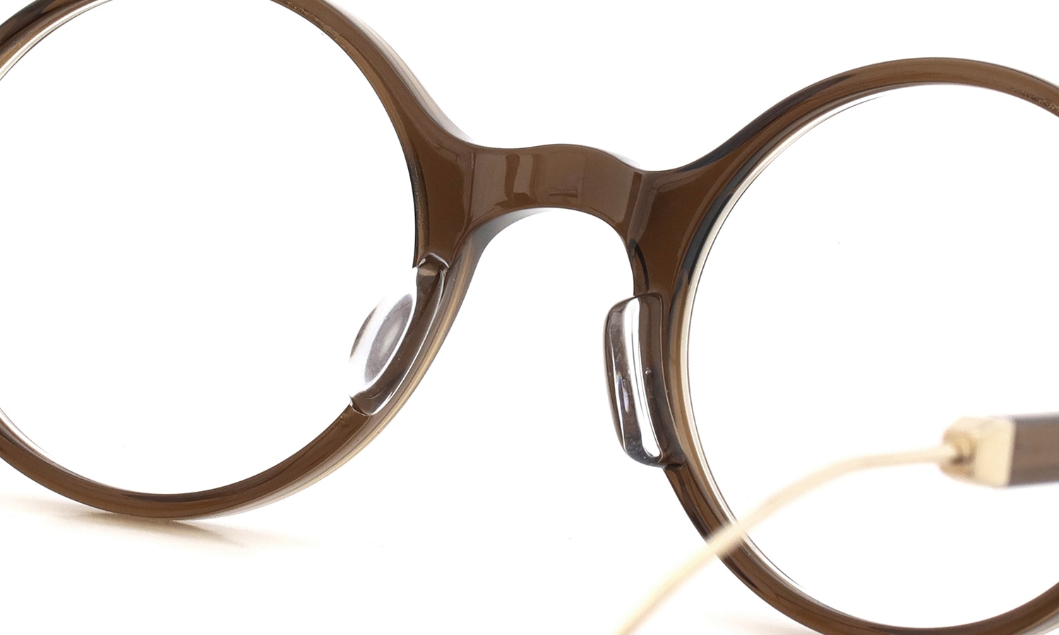 Oliver Goldsmith 100周年記念モデル 限定復刻メガネ通販 BULL DOG col.Whiskey