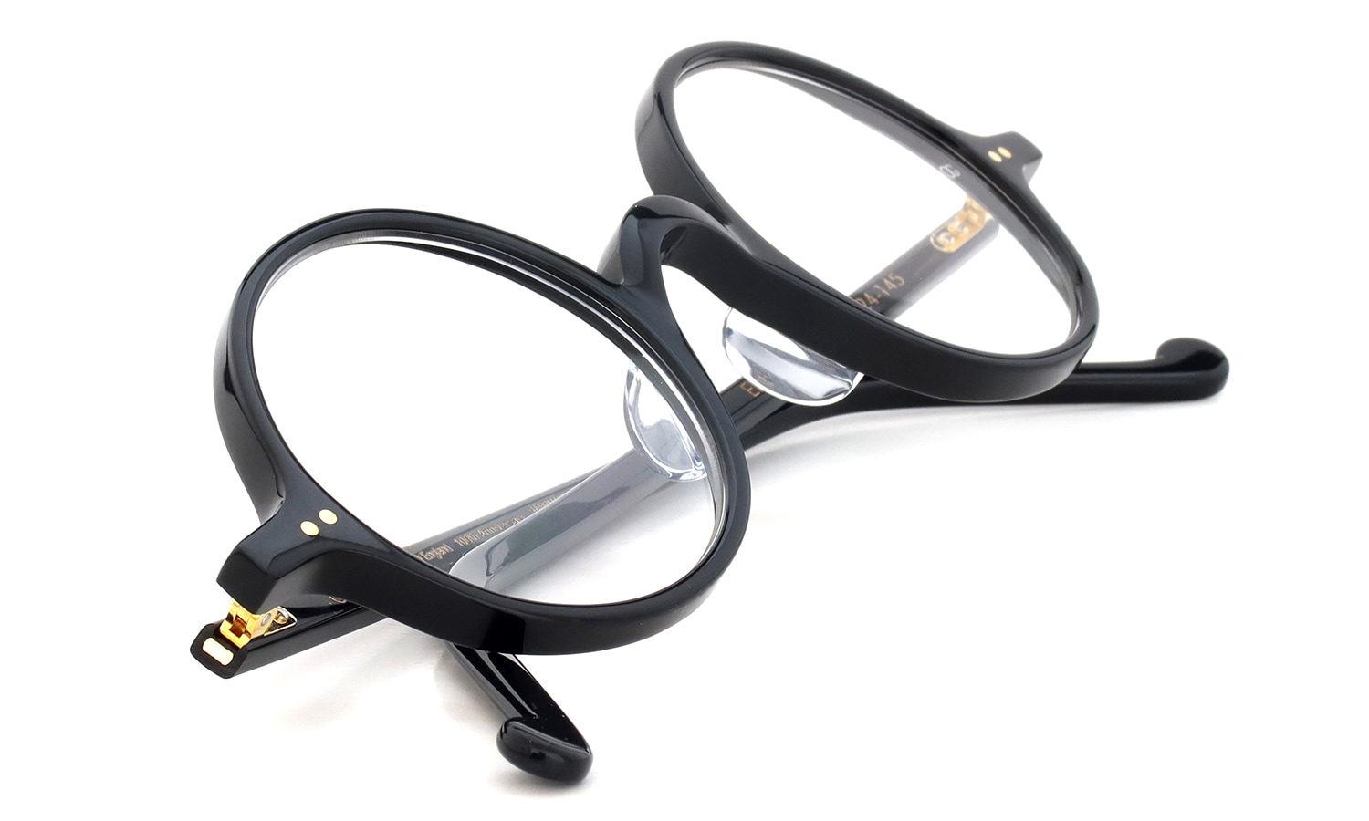 Oliver Goldsmith 100周年記念モデル 限定復刻メガネ通販 ELFIN col.Nero