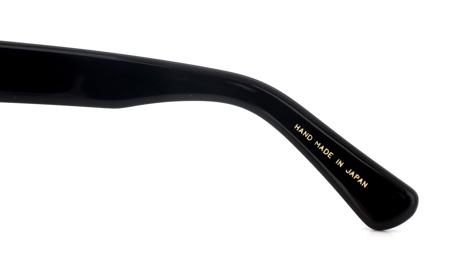 Oliver Goldsmith 限定生産セルロイドメガネ CONSUL-50 BF (BLACK FLOAT) 右テンプル先の内側